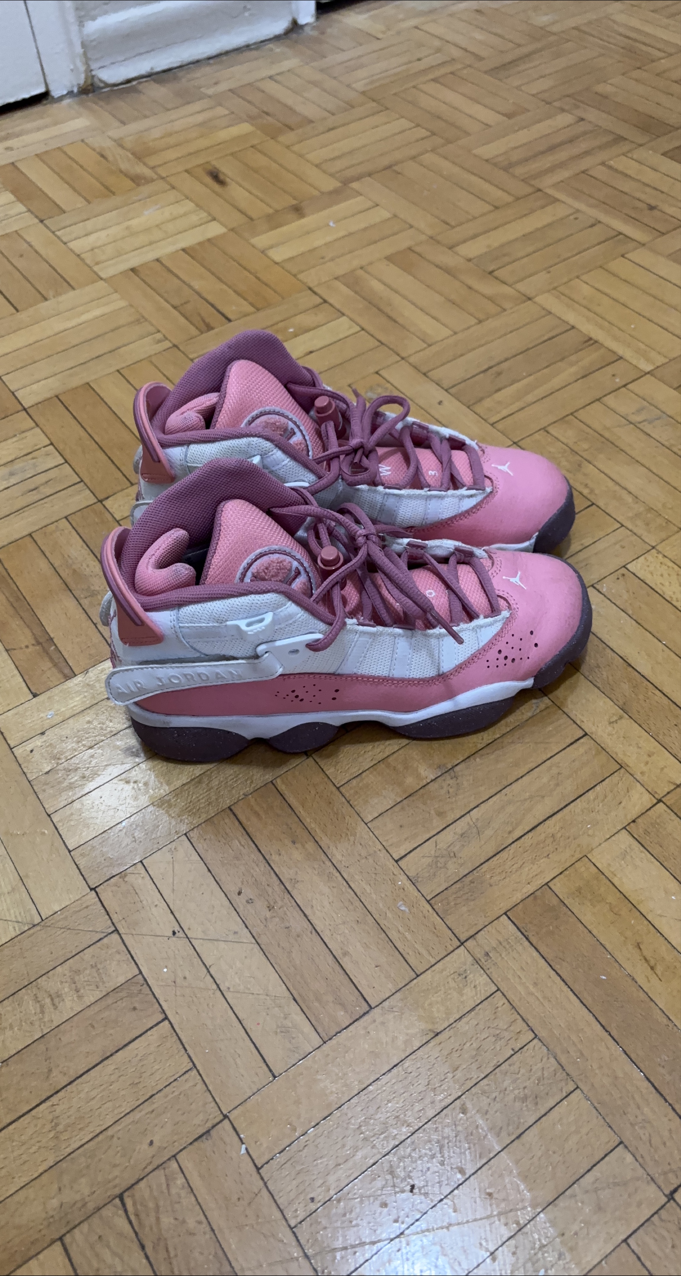 Air Jordan 6 Rings Pink/White thumbnail