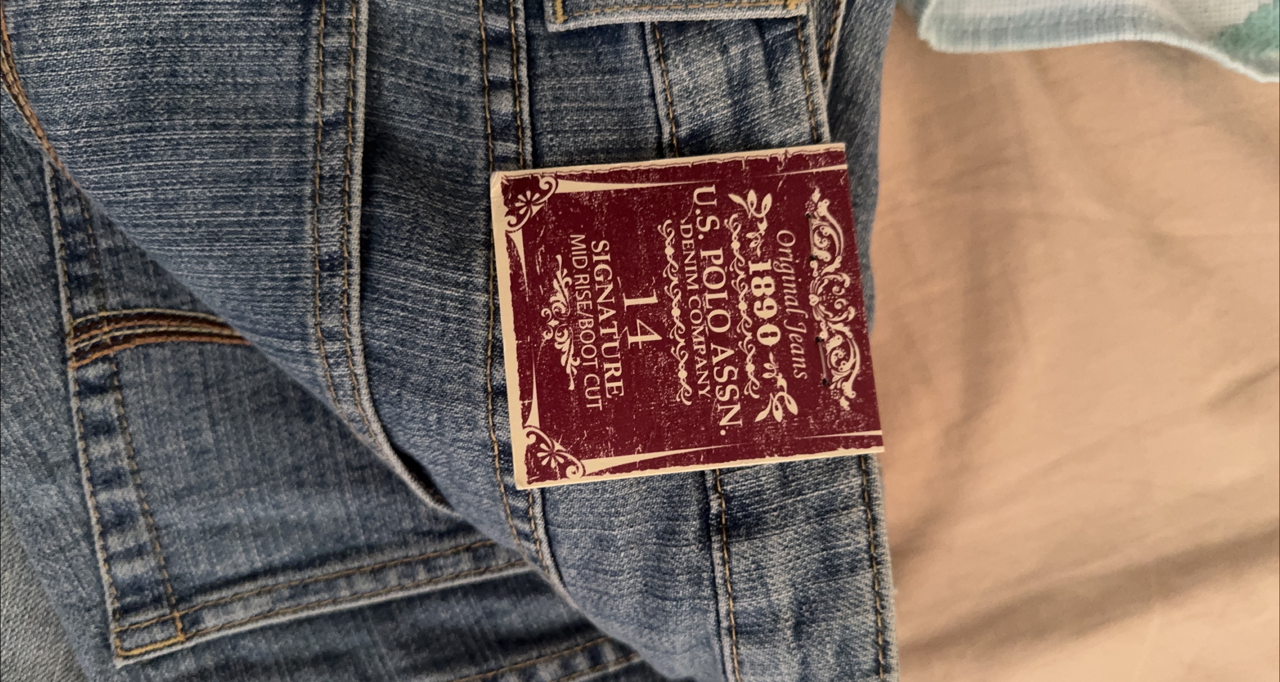 U.S. Polo Assn. Jeans - Size 14 thumbnail