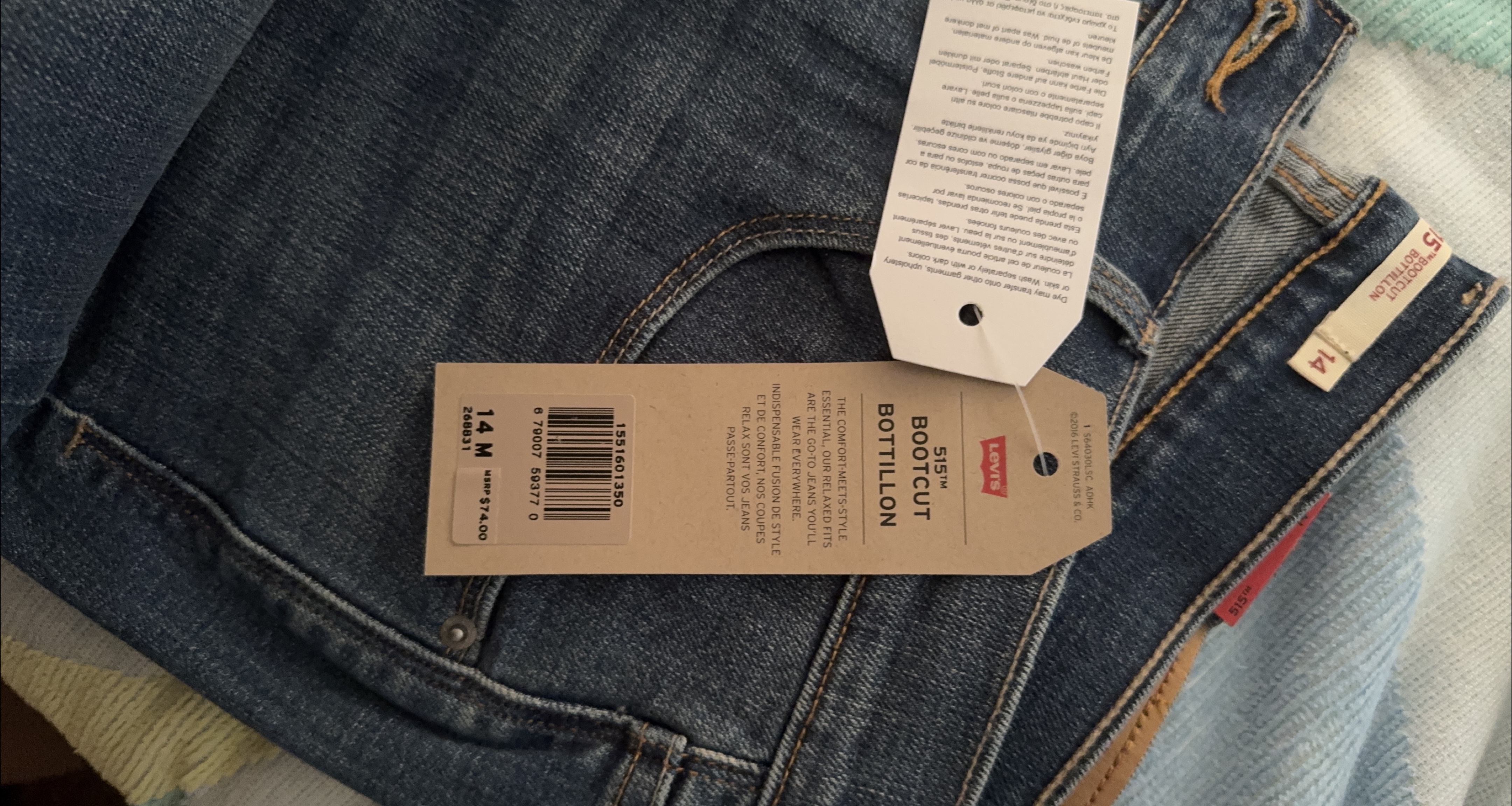 Levi's 515 Bootcut Jeans - Size 14 thumbnail