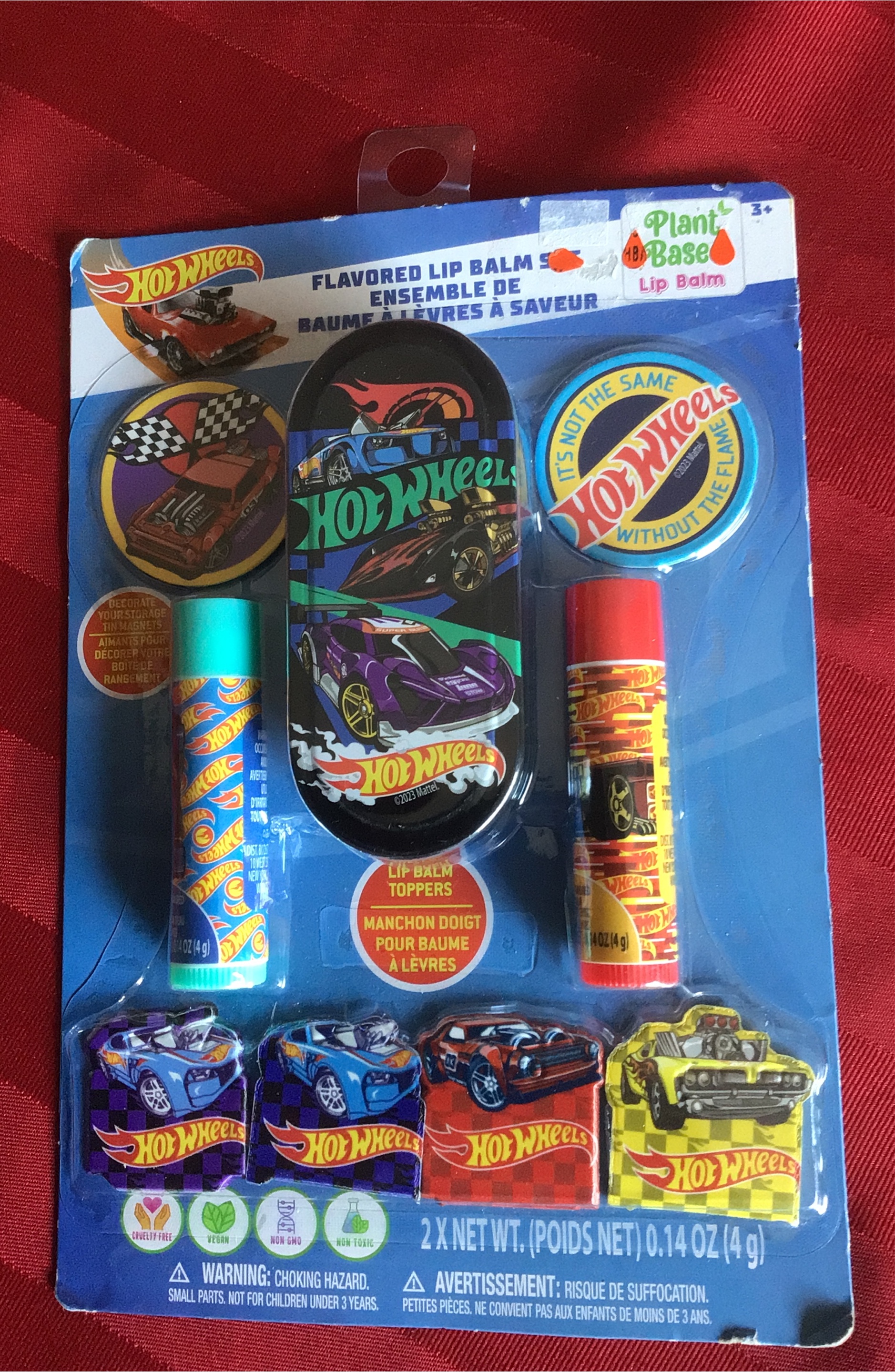 Hot Wheels Flavored Lip Balm Set - New thumbnail