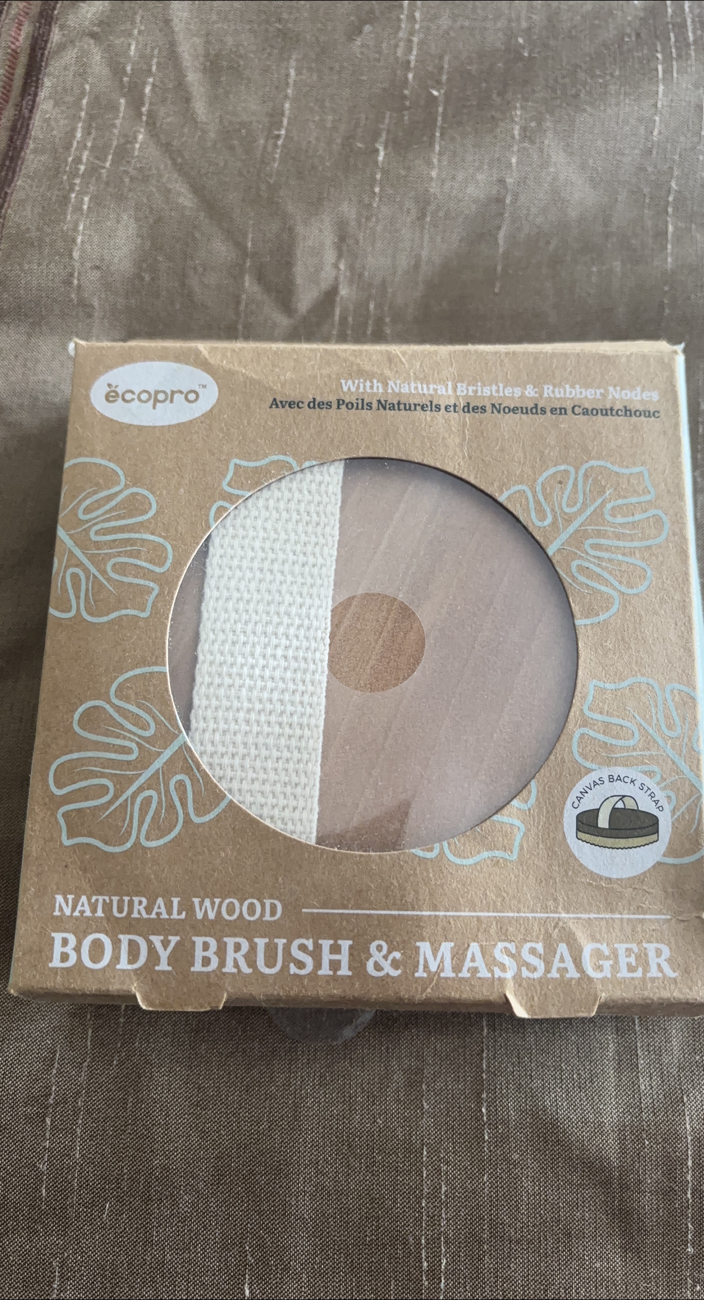 EcoPro Natural Wood Body Brush & Massager thumbnail