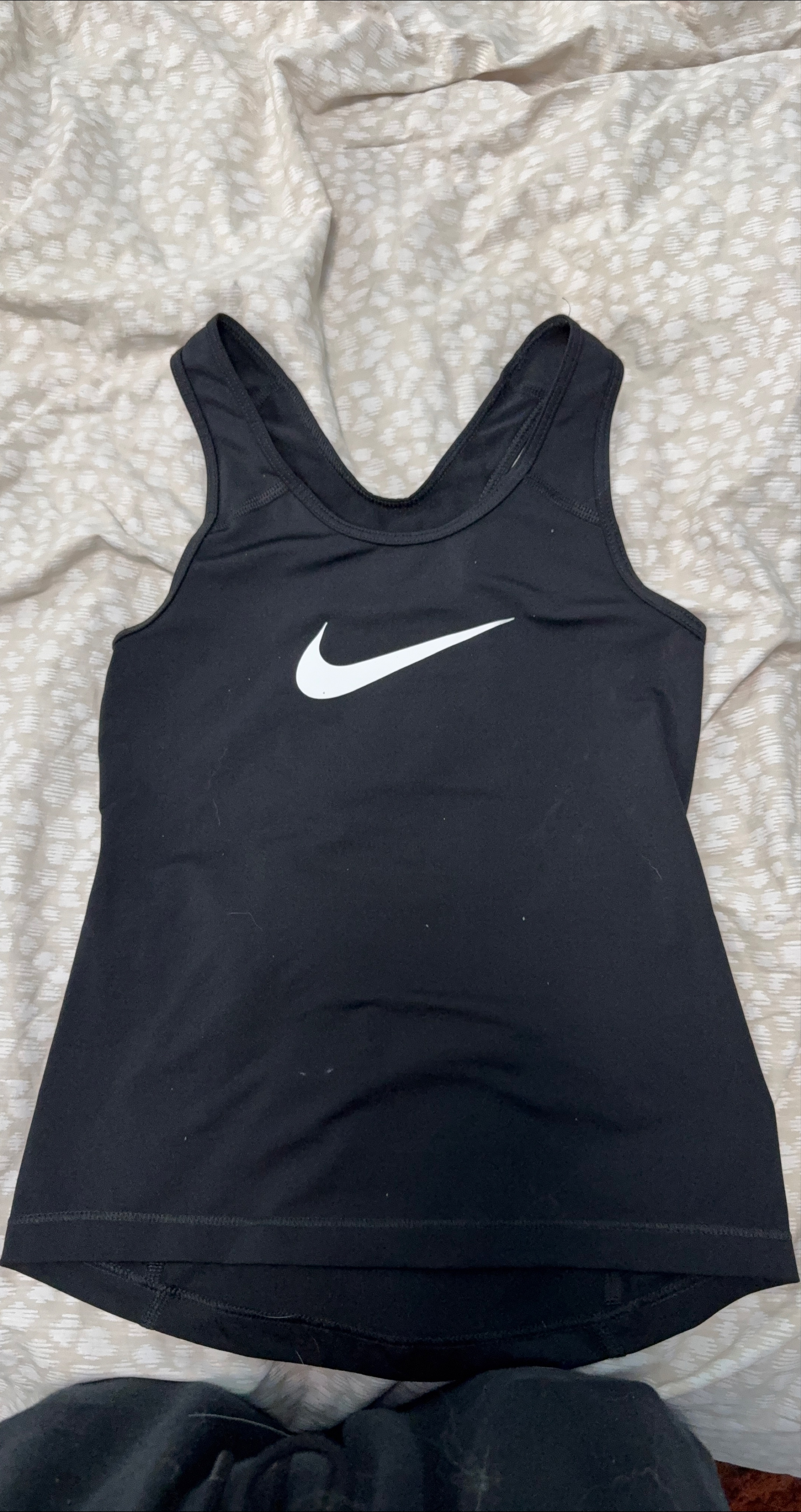 Nike Black Tank Top thumbnail