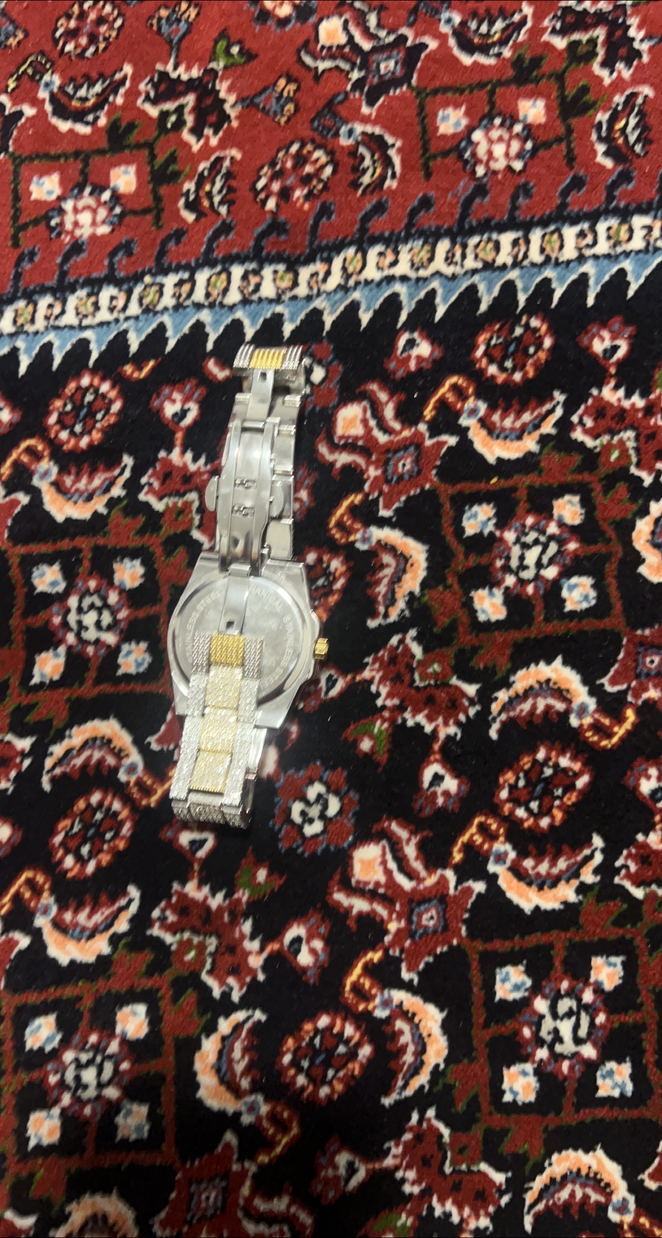 Silver & Gold Watch