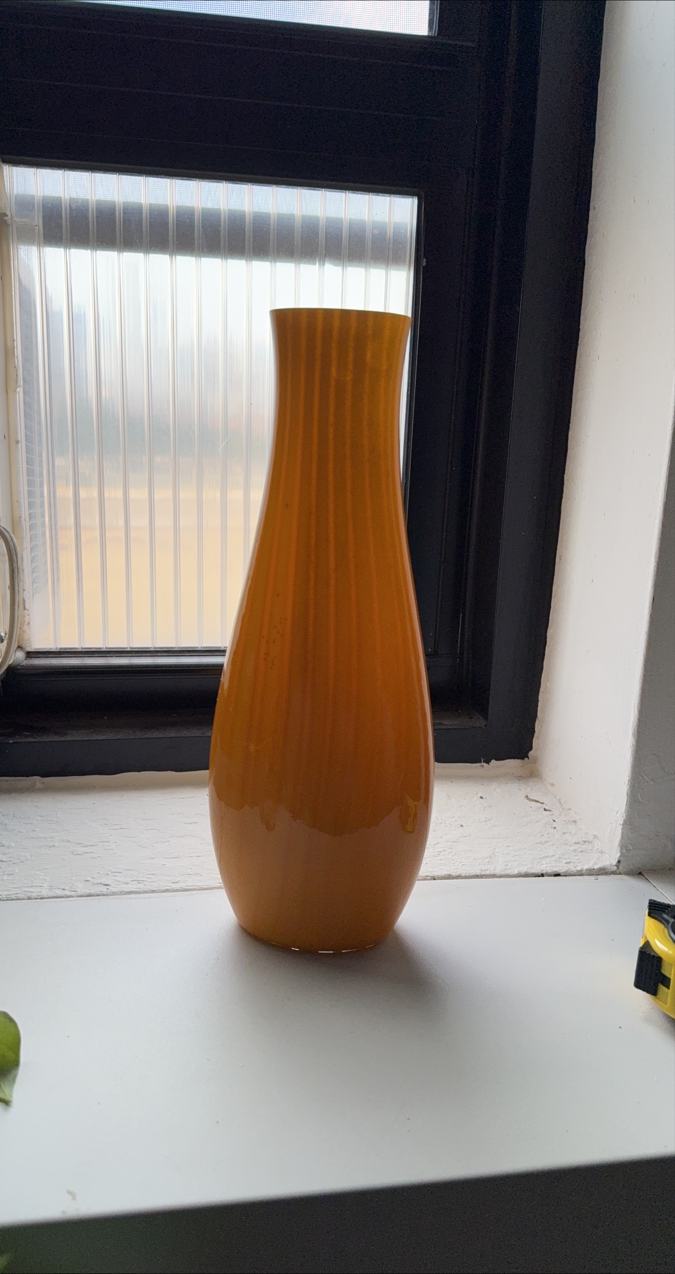 Orange Glass Vase thumbnail