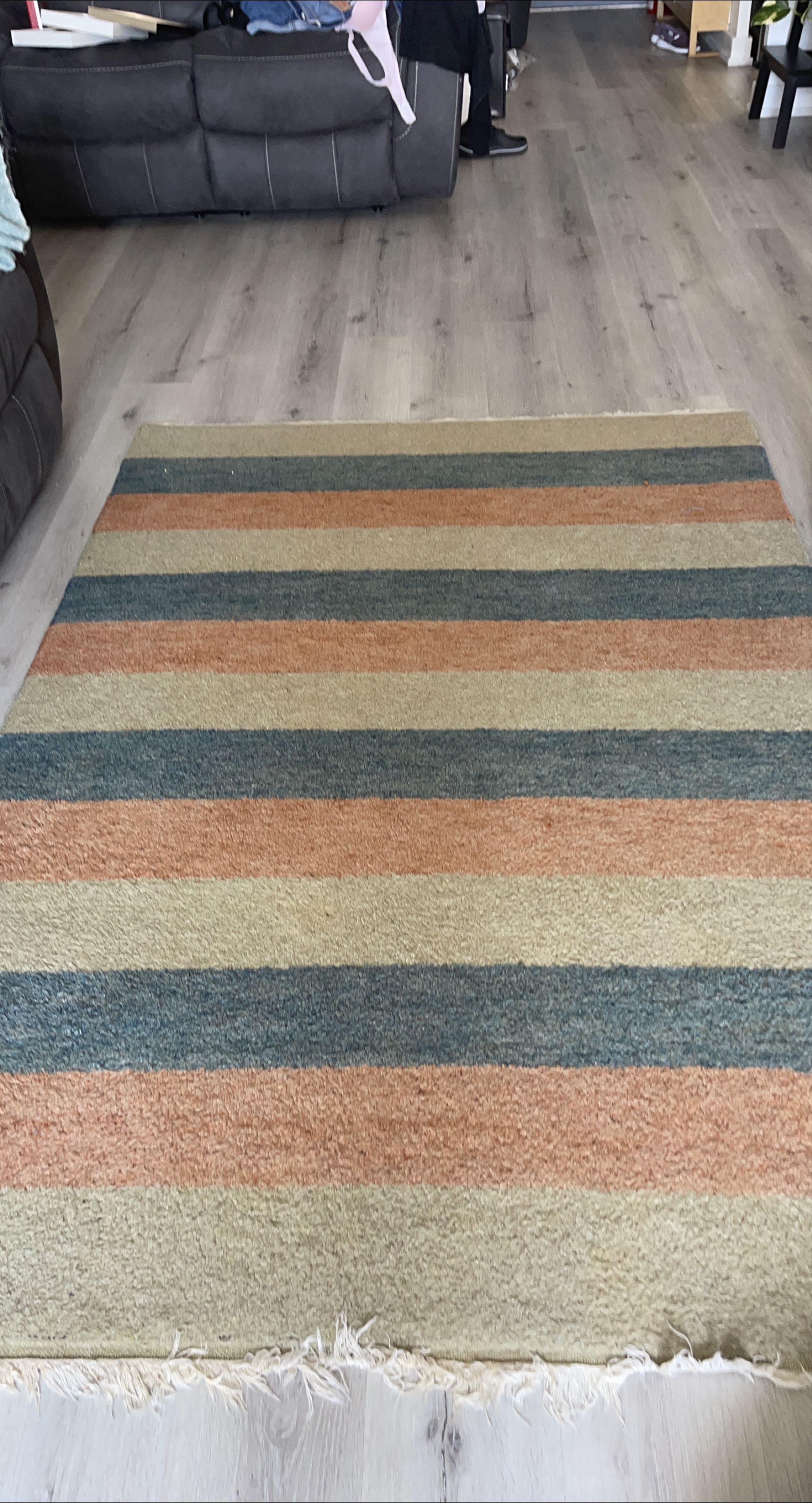 Striped Area Rug thumbnail
