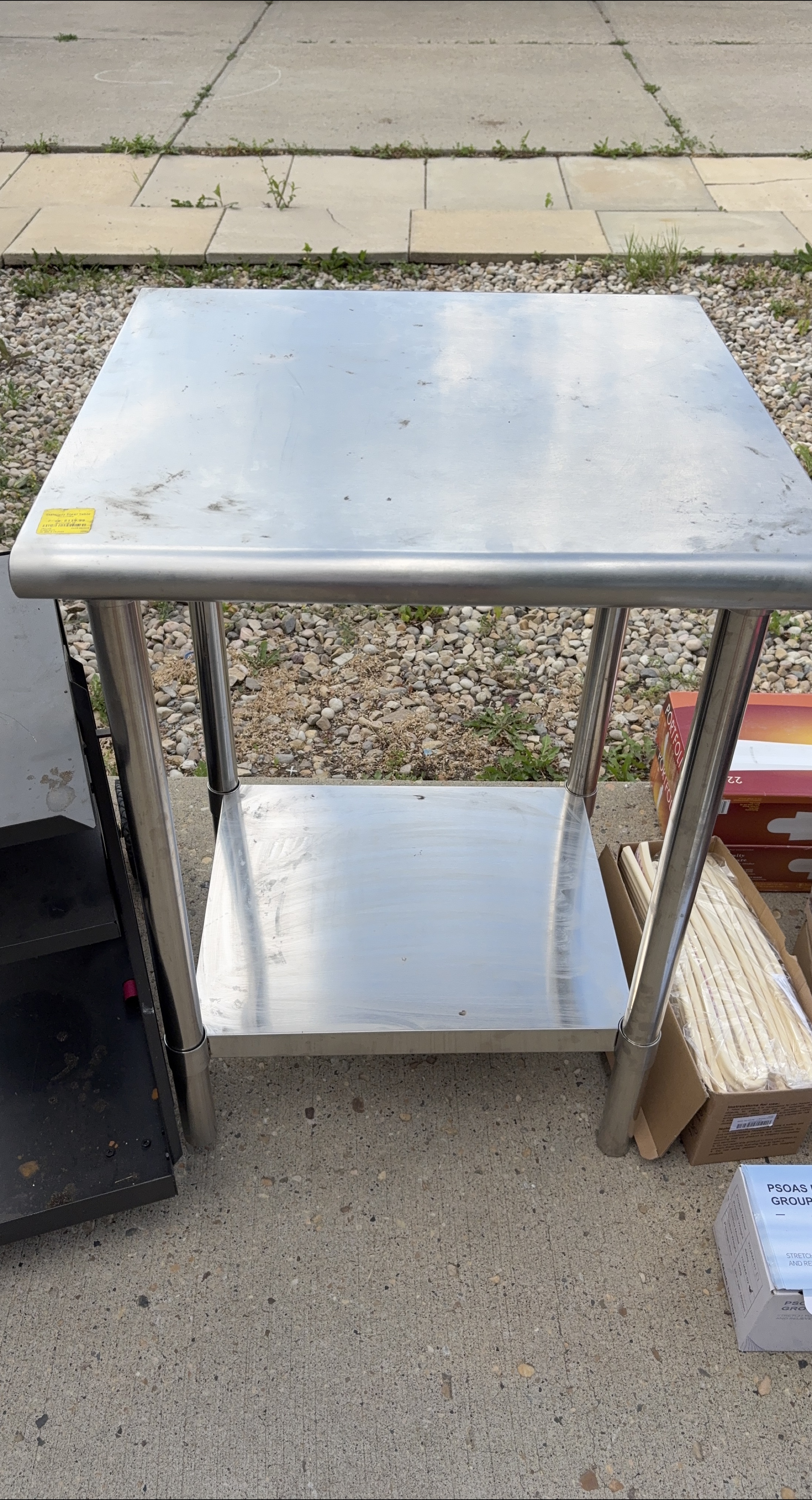 Trinity Stainless Steel Table thumbnail