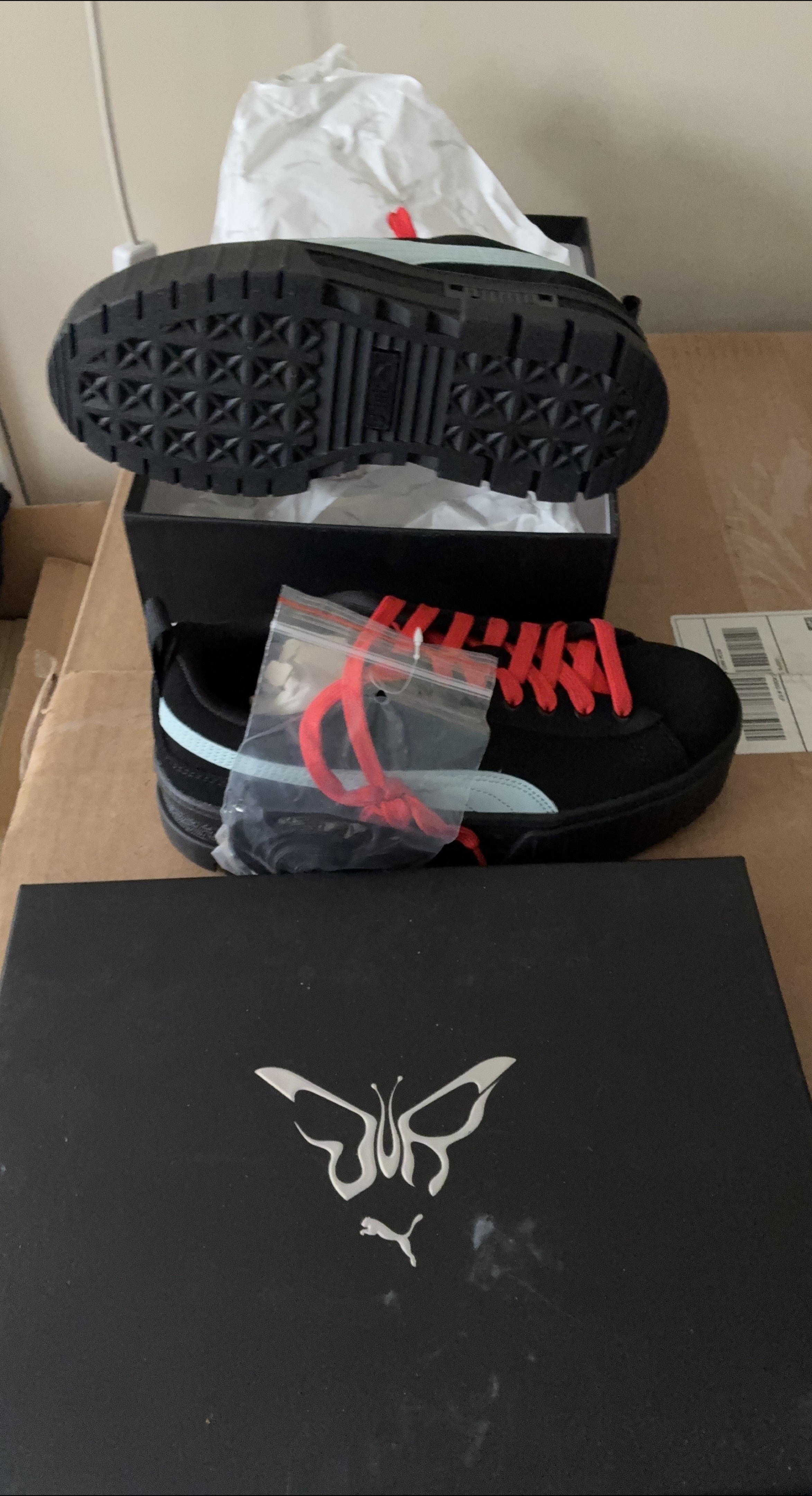 Puma Mayze Chelsea Suede Butterfly Shoes thumbnail