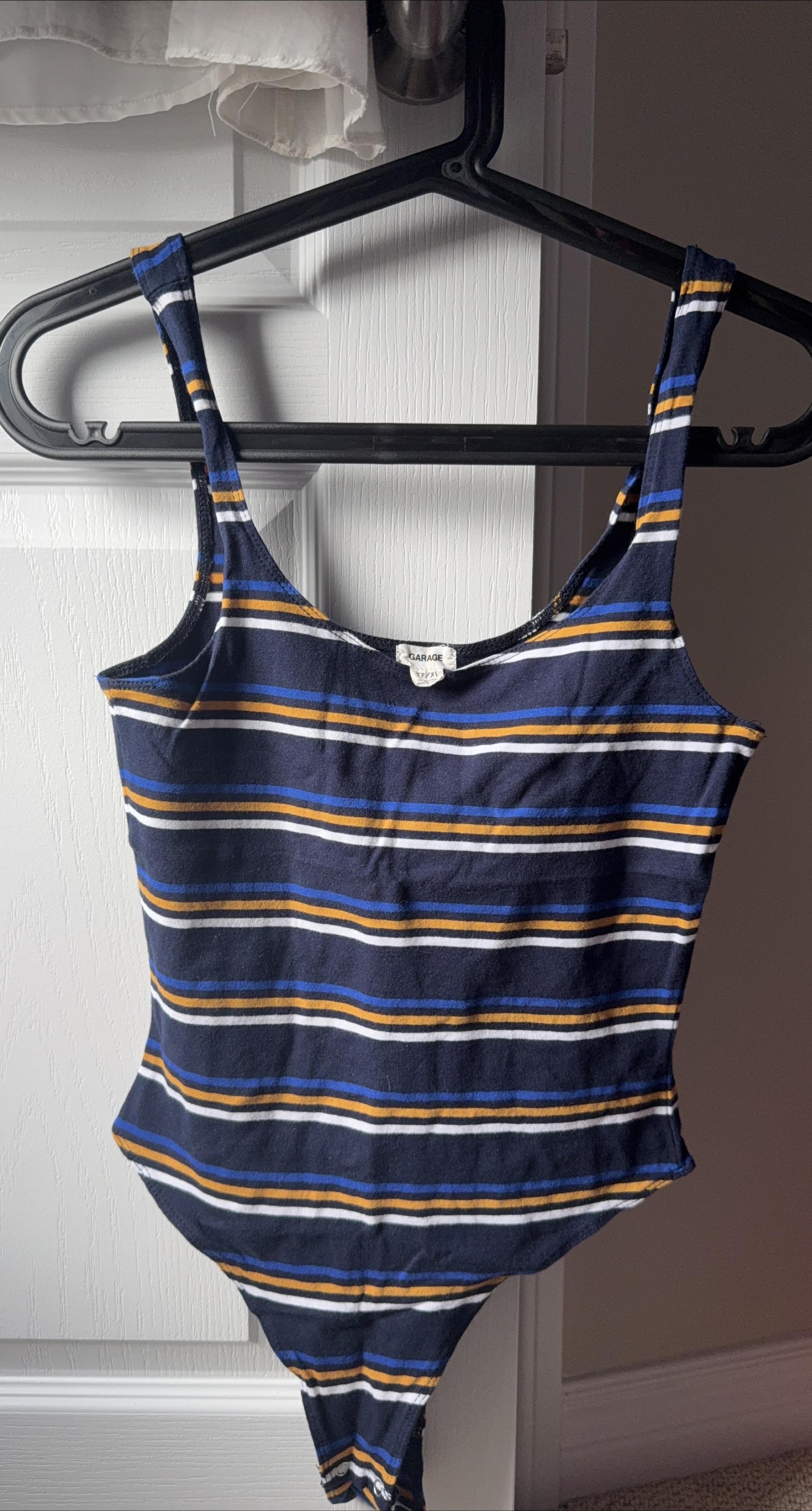 Garage Striped Bodysuit Size XS thumbnail