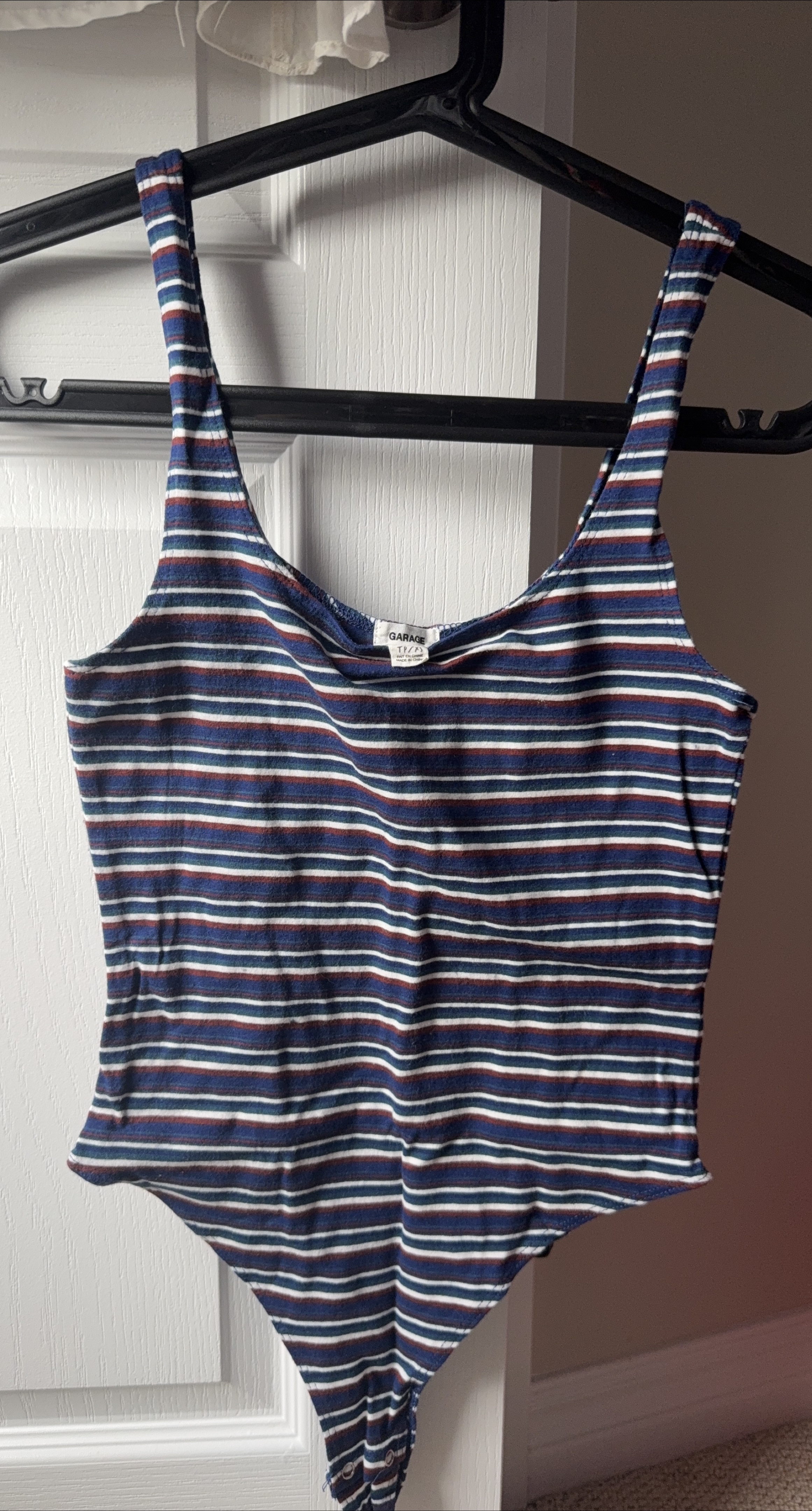Garage Striped Bodysuit - Size XS thumbnail
