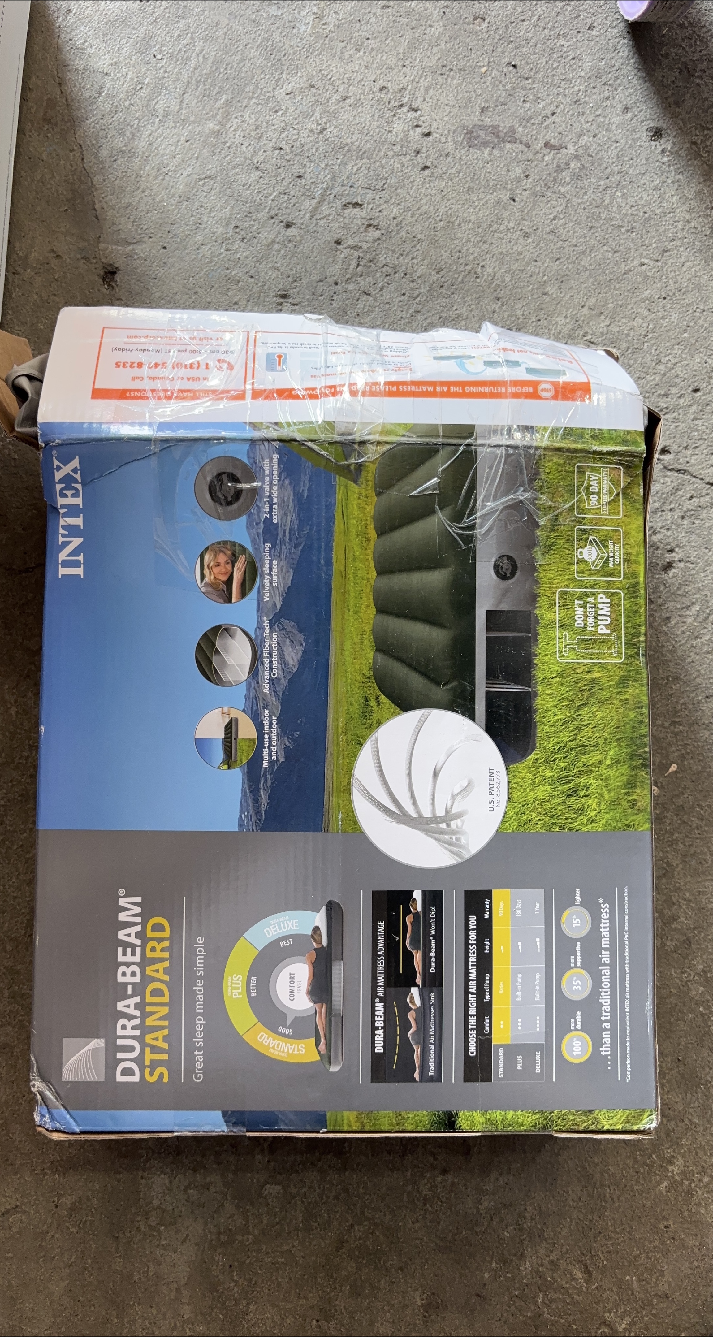 Intex Dura-Beam Standard Air Mattress thumbnail