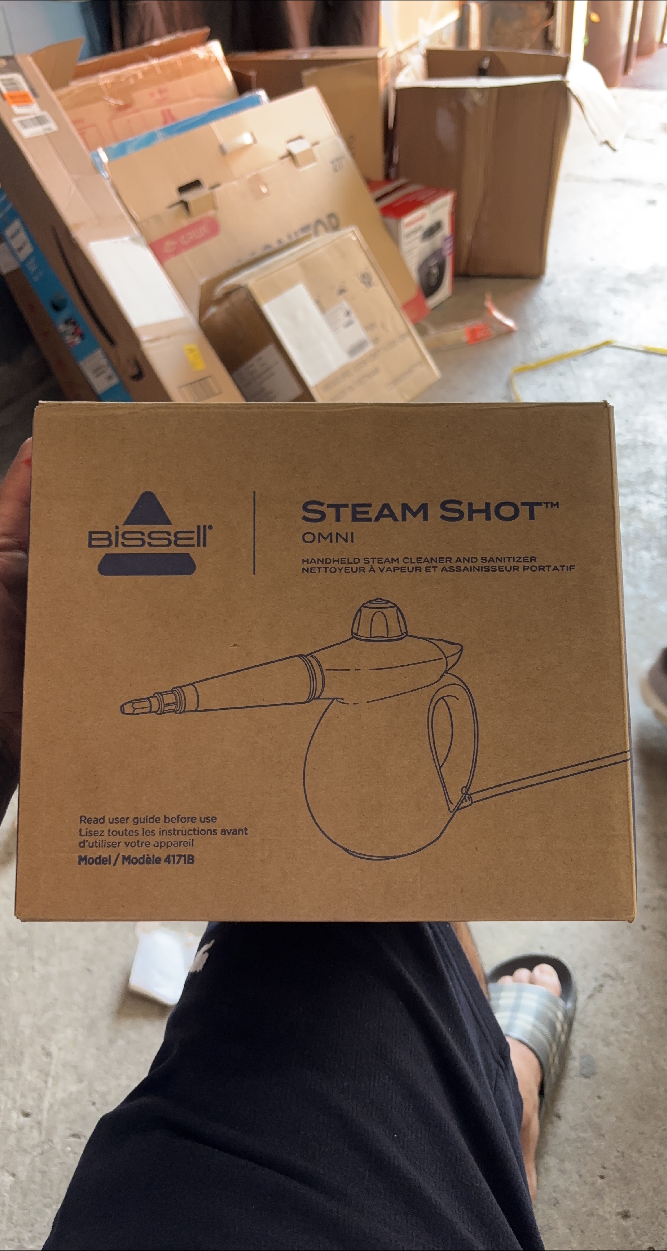 Bissell Steam Shot Omni - Handheld Steam Cleaner thumbnail