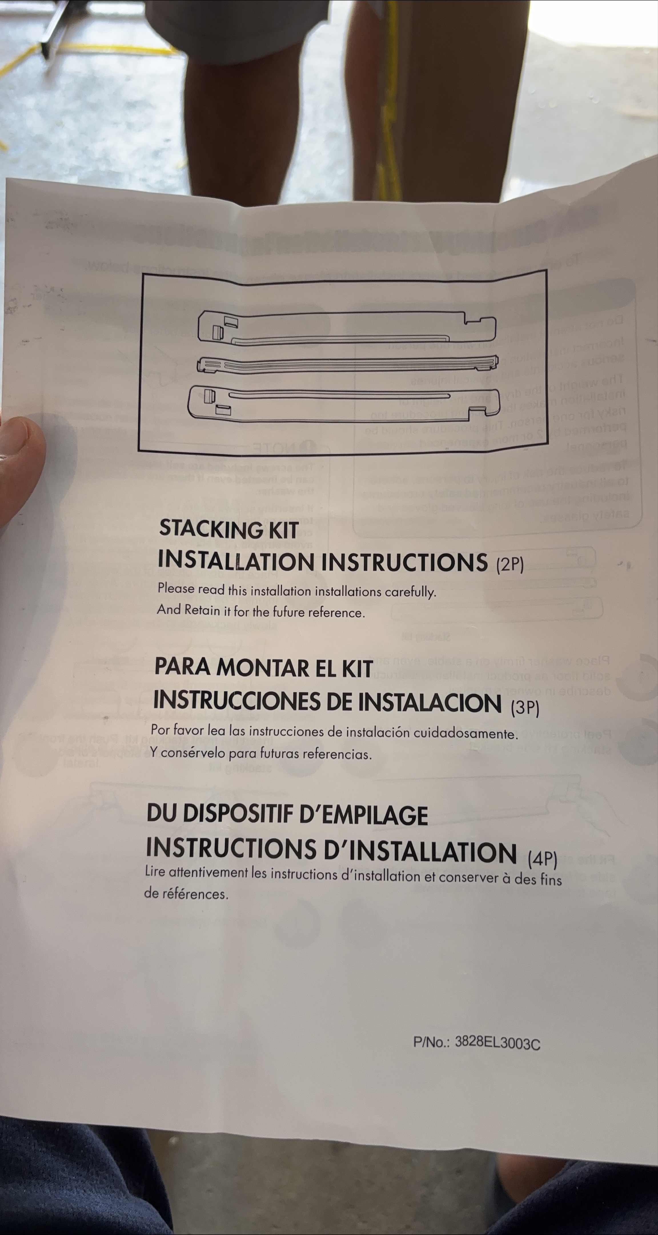 Stacking Kit Installation Instructions thumbnail