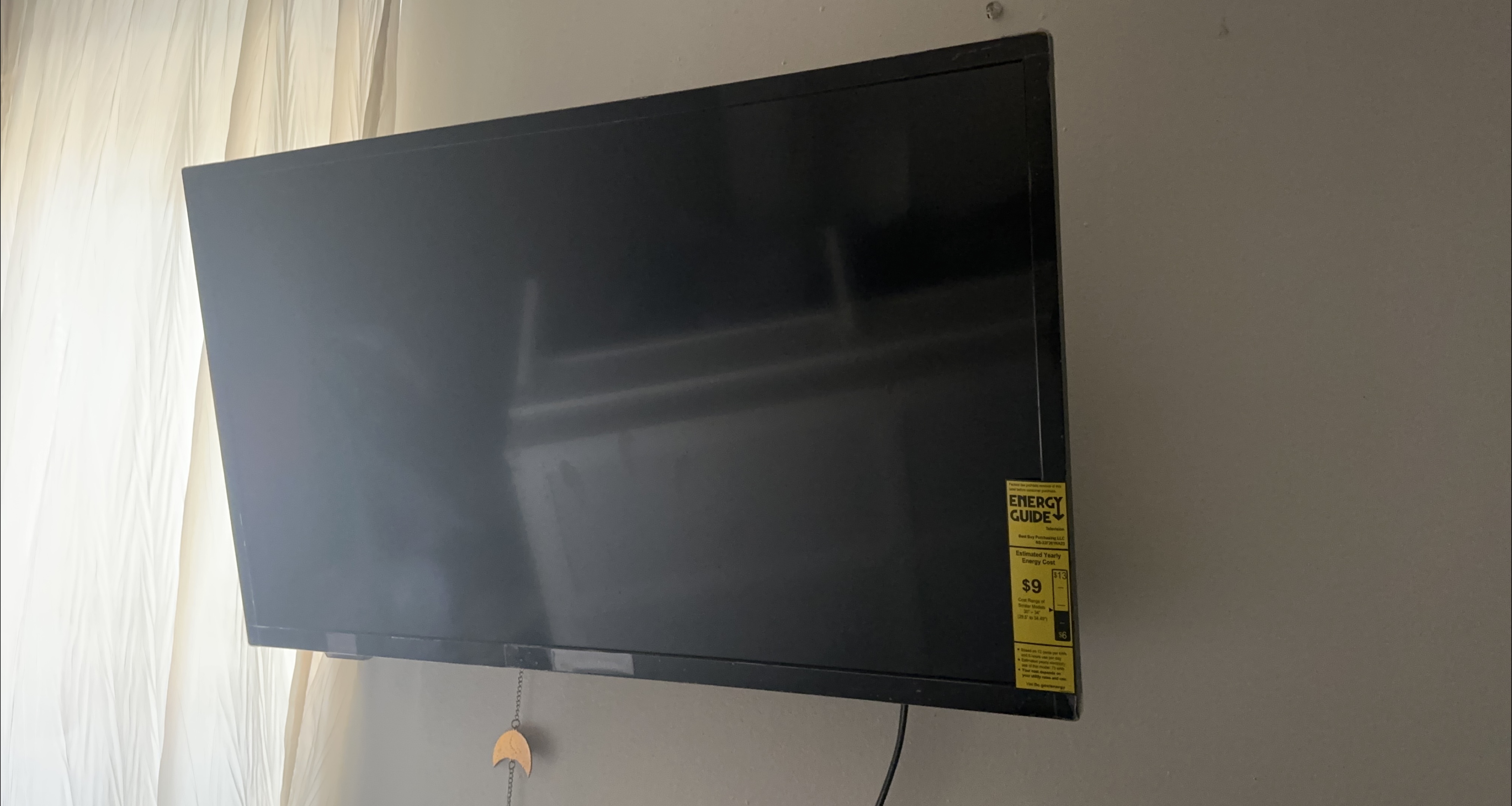 New 32-inch Smart TV and mount