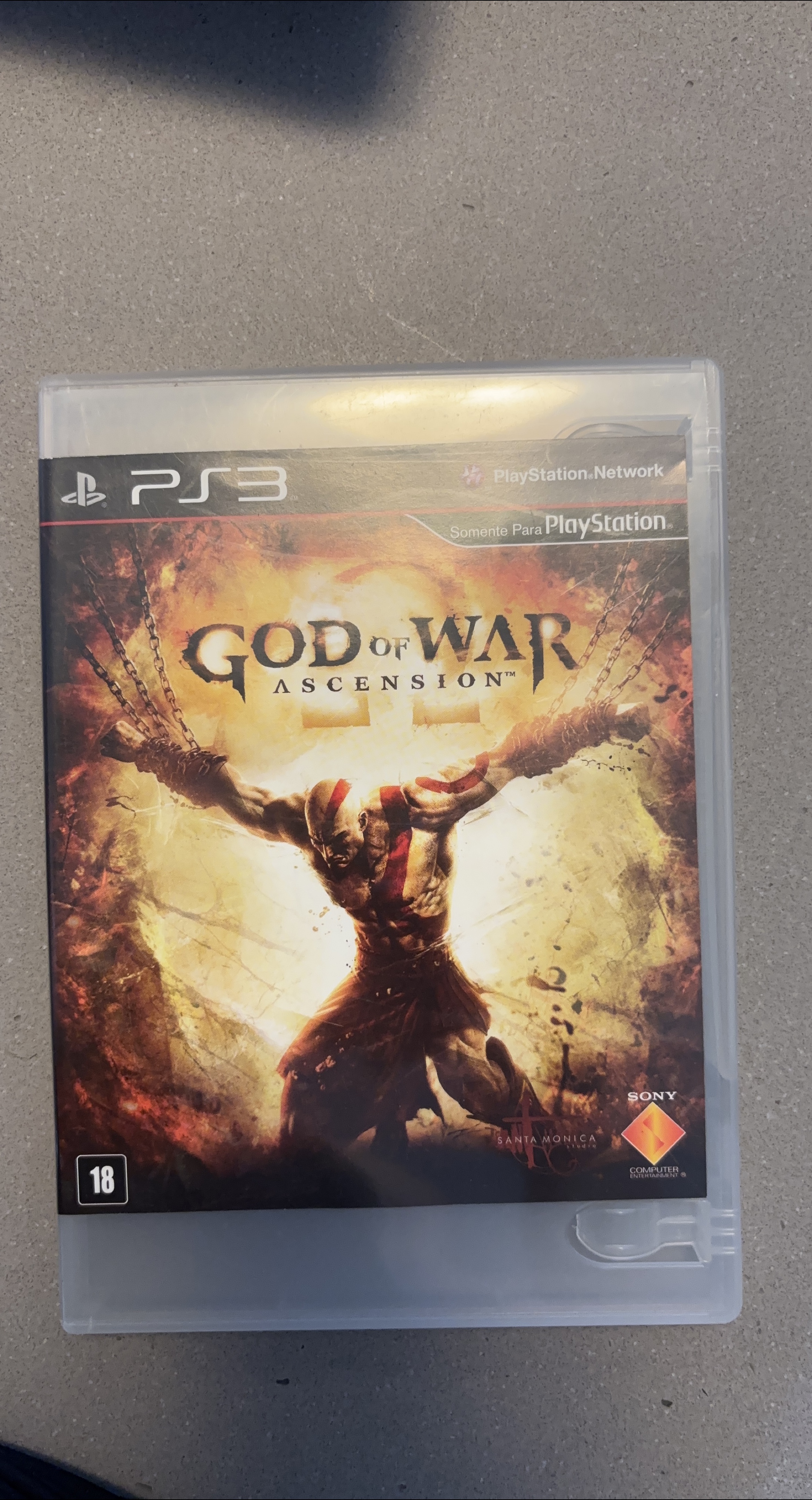 God of War Ascension PS3 Game thumbnail