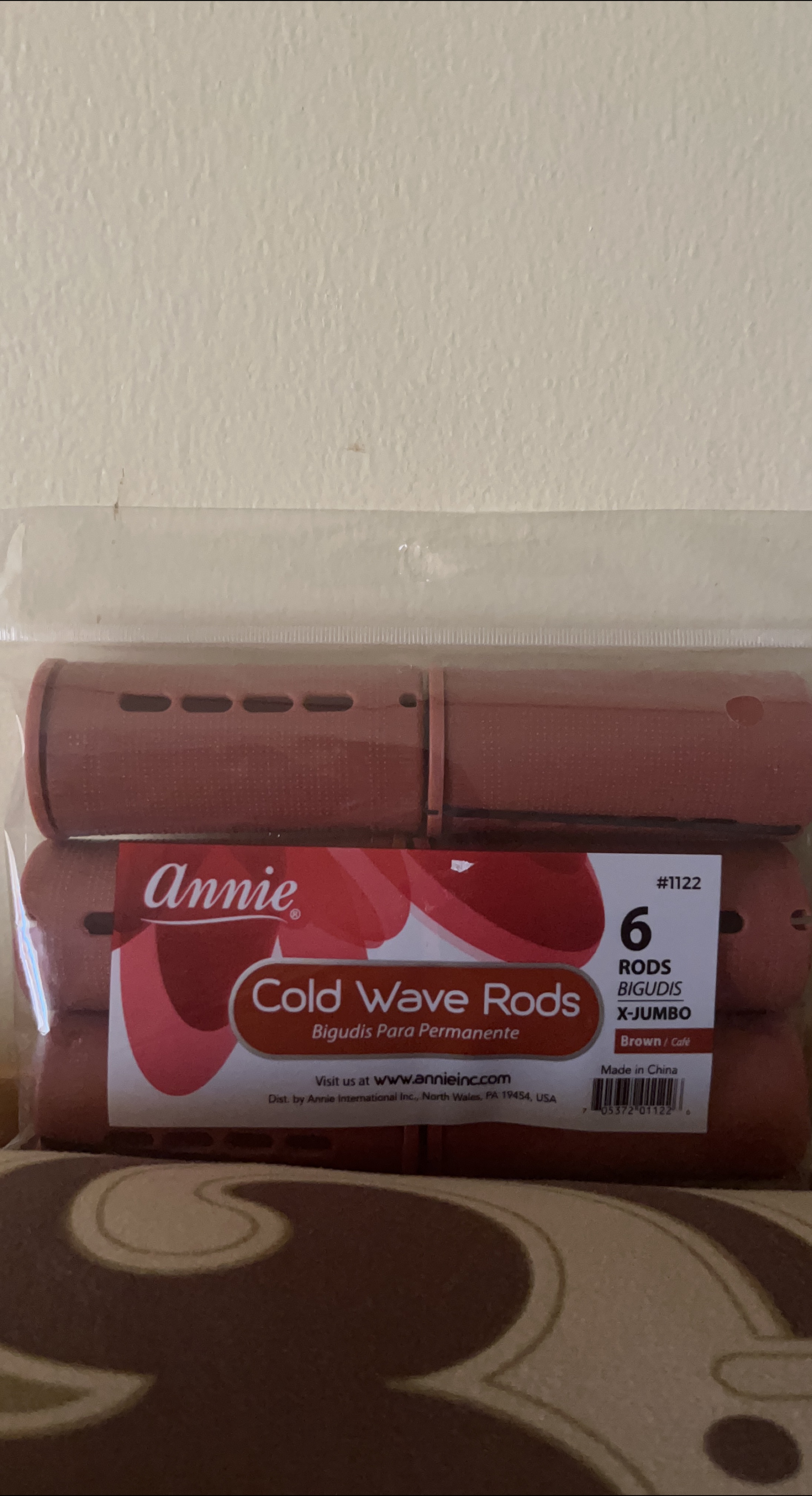 6 Wave Rods X-Jumbo - hair rods thumbnail
