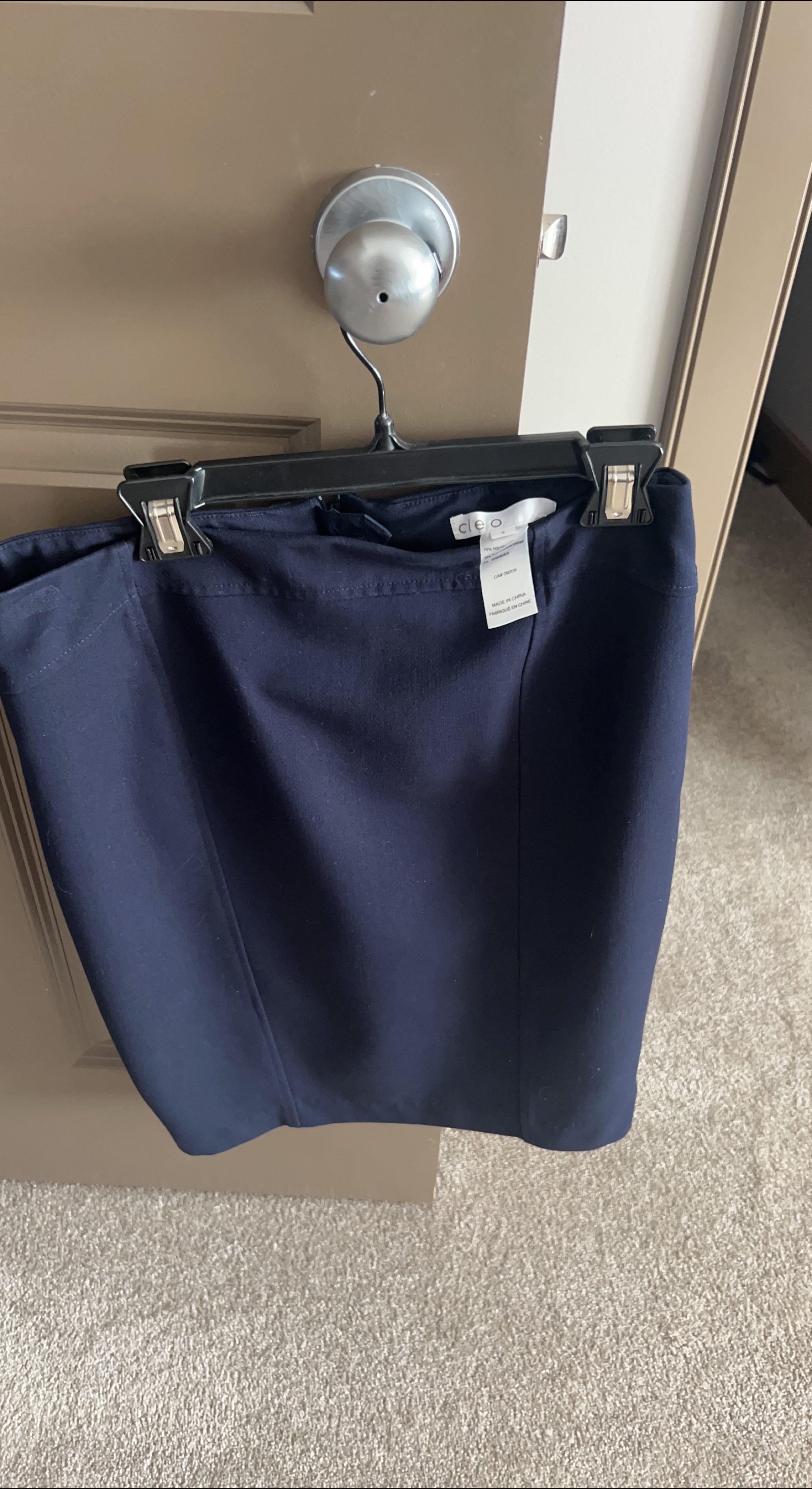 Cleo Navy Blue Skirt - Size 6