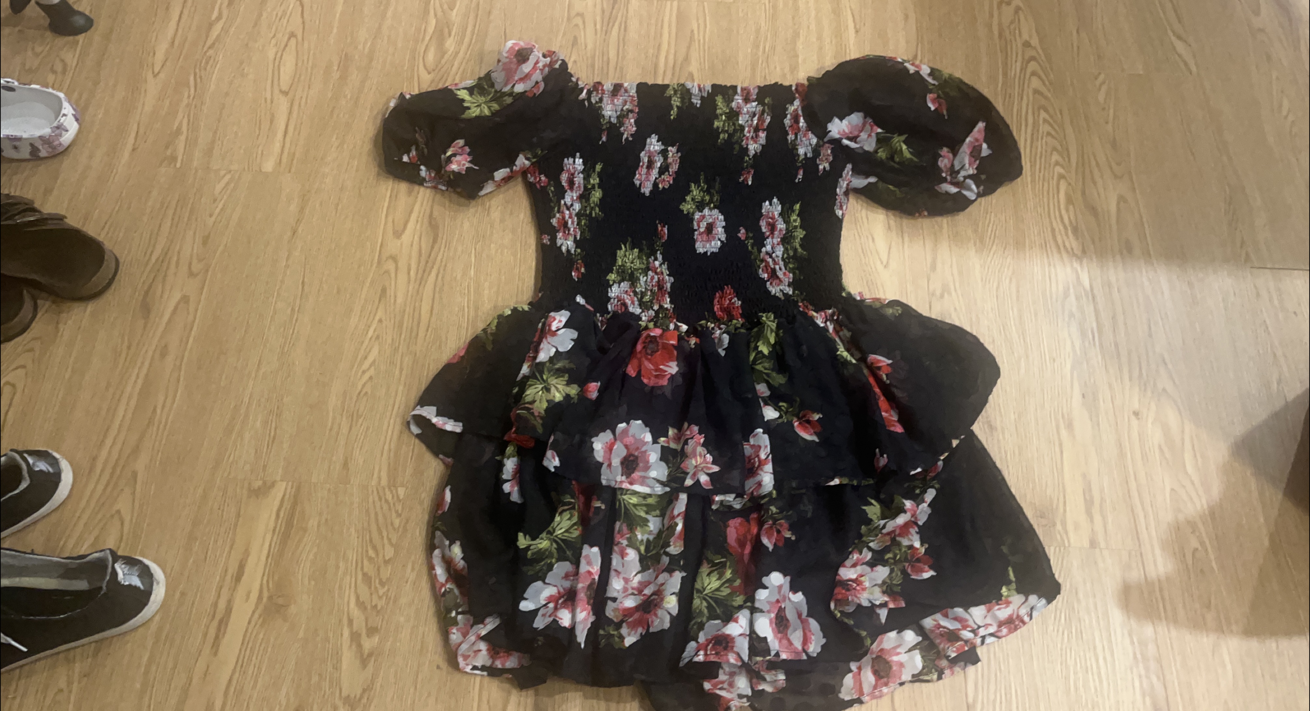Floral Off-Shoulder Dress thumbnail