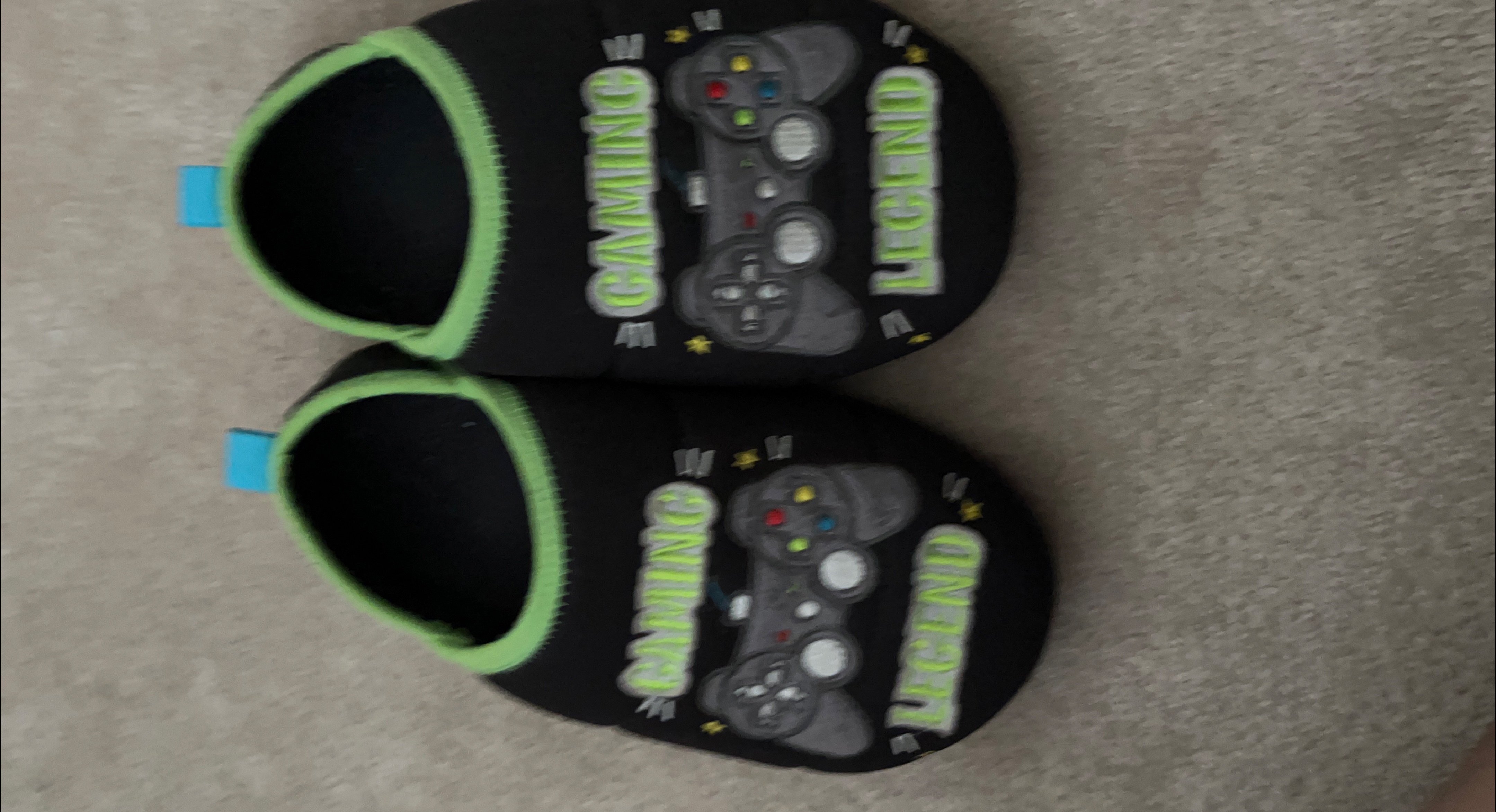 Gaming Legend Slippers - Size 2-3 thumbnail