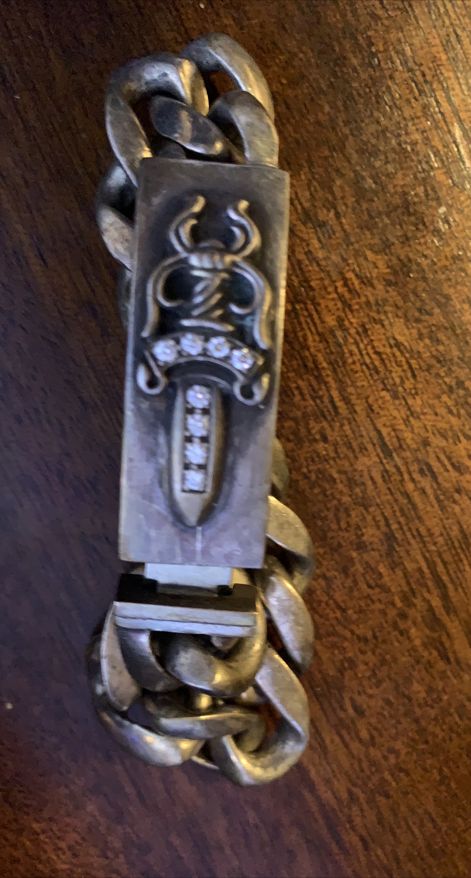 Chrome Hearts Silver Chain Bracelet thumbnail