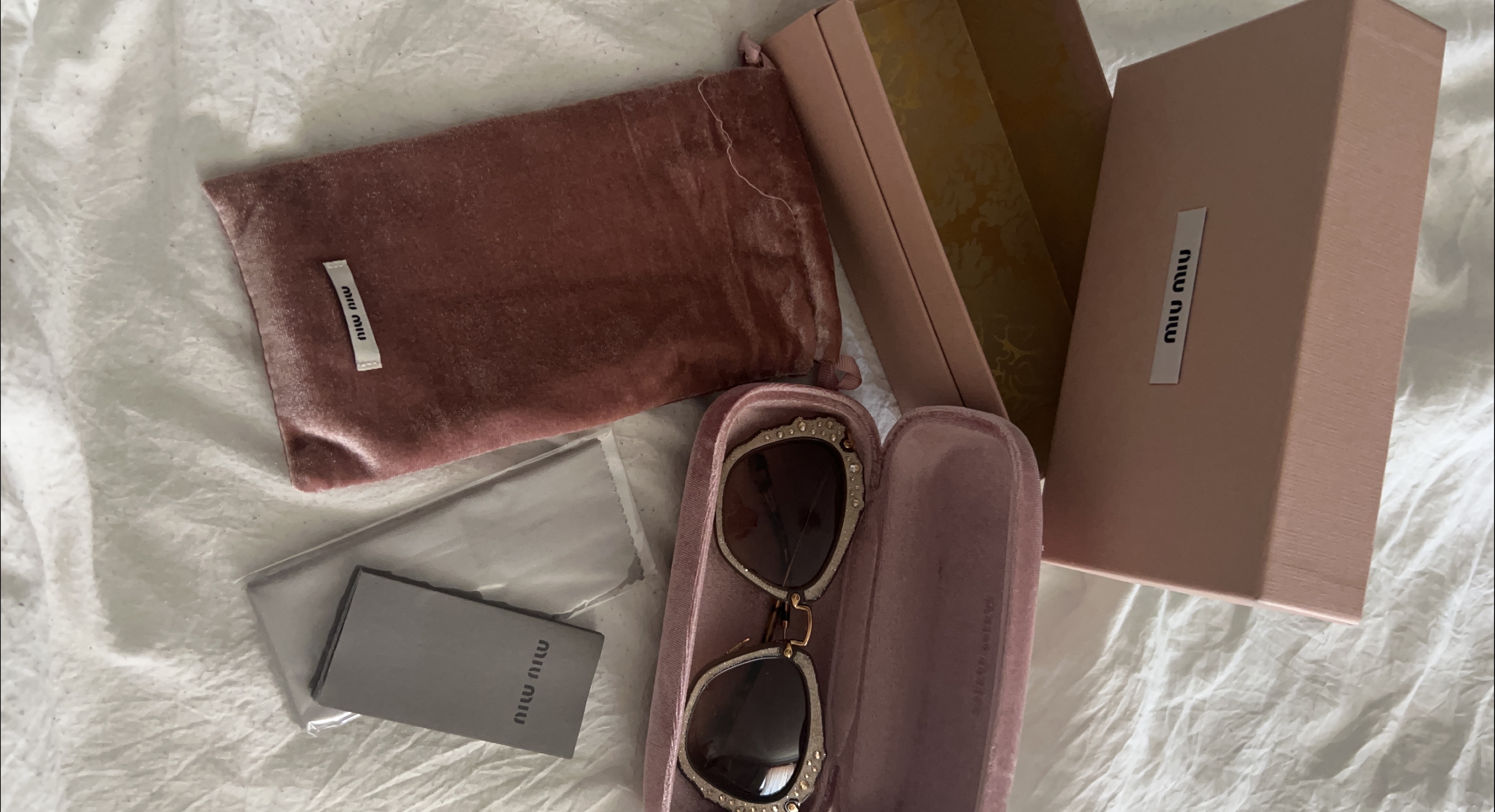 Miu Miu Embellished Sunglasses thumbnail