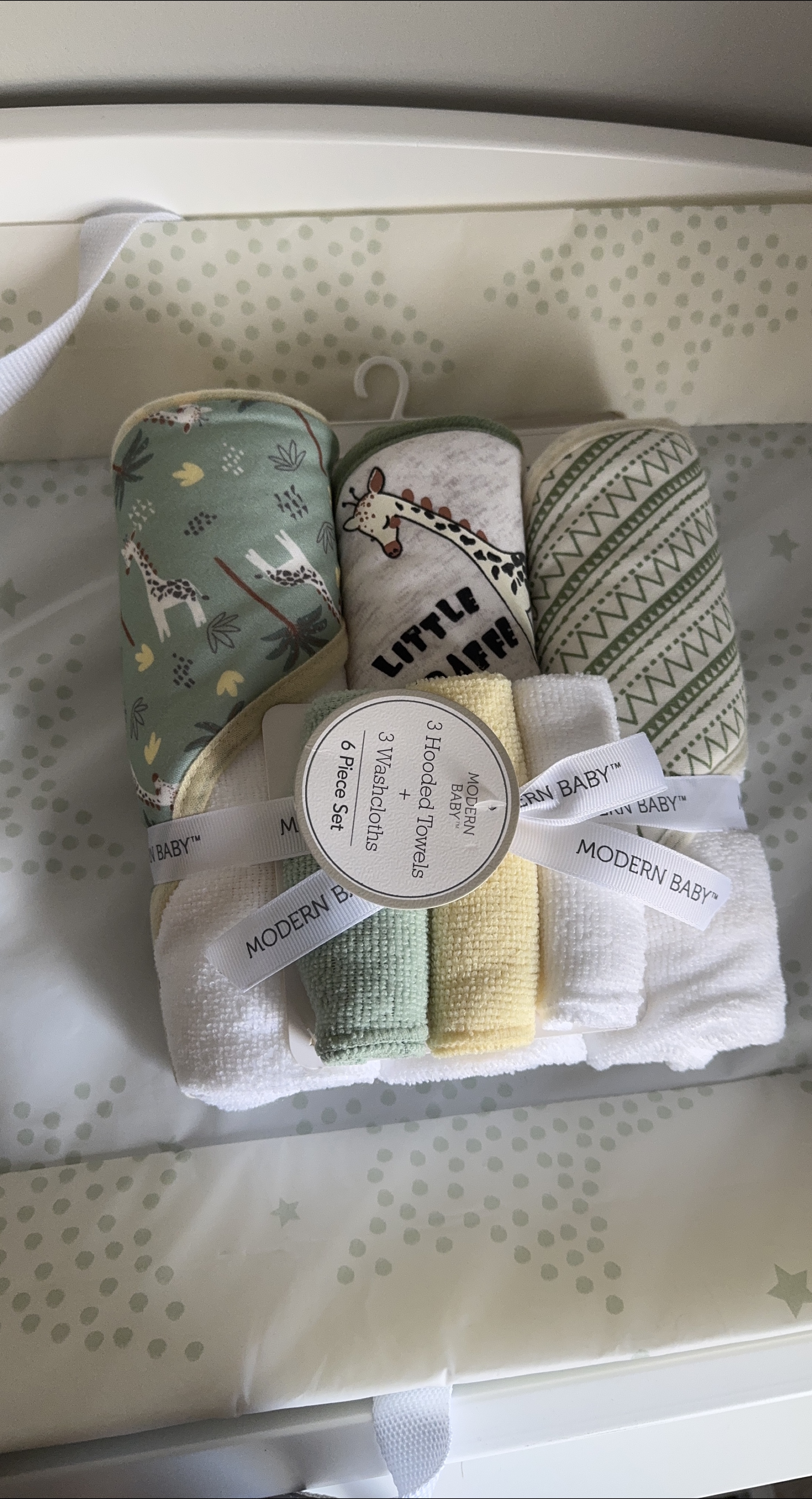 Modern Baby 6-Piece Towel & Washcloth Set thumbnail