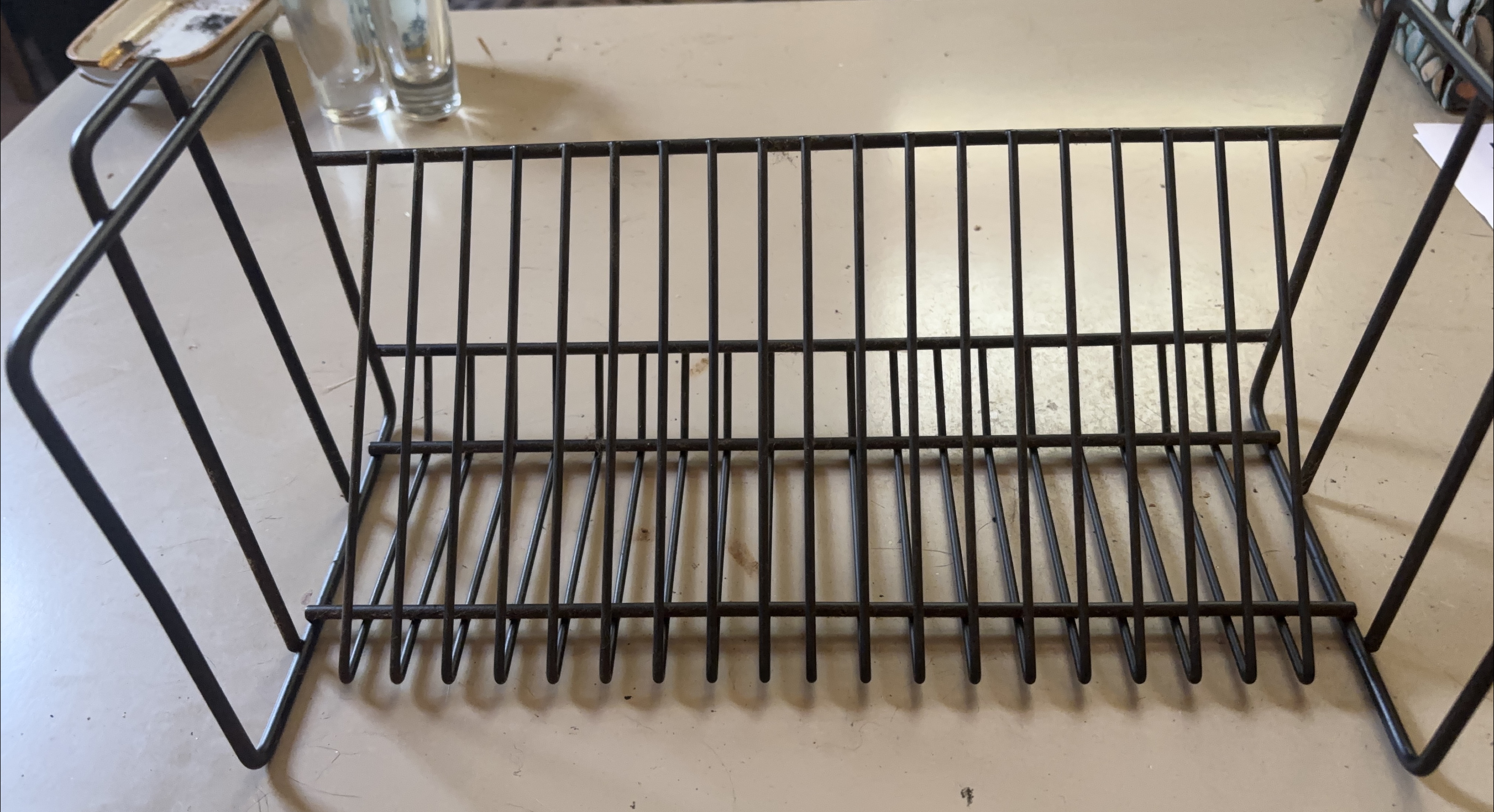 Wire CD rack