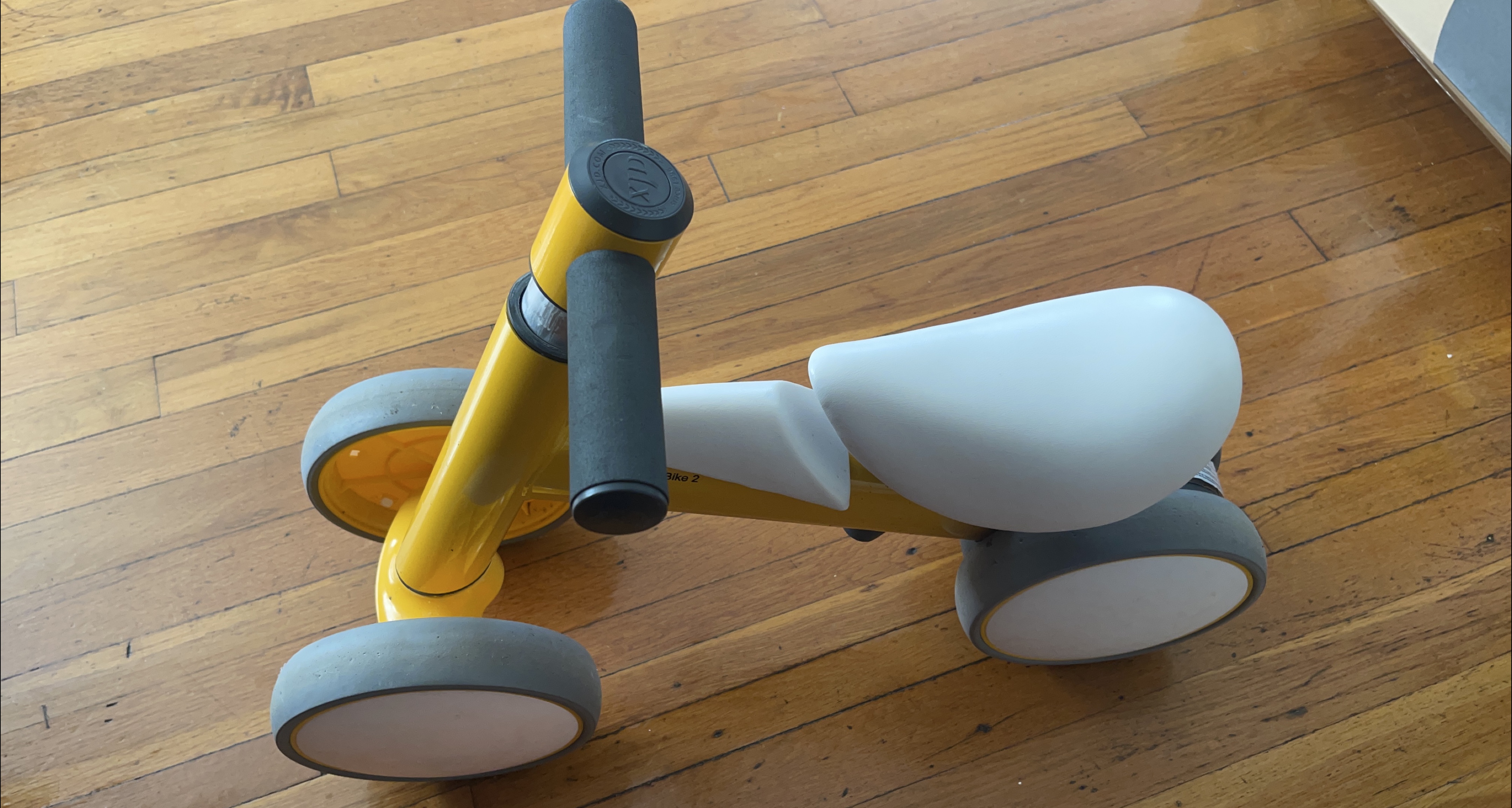 XJD Mini Bike 2 Yellow Toddler Balance Bike thumbnail