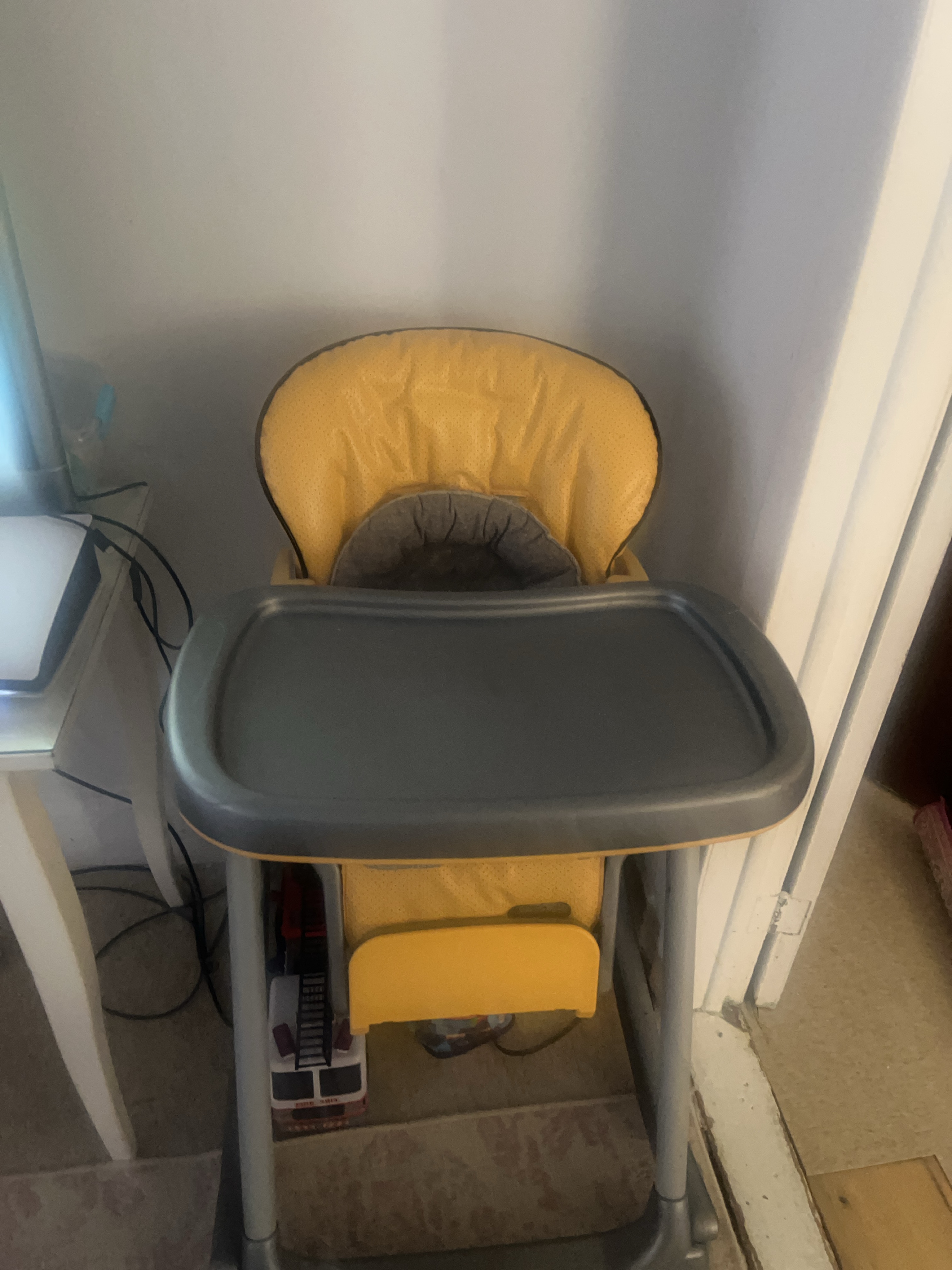 Yellow Baby High Chair thumbnail