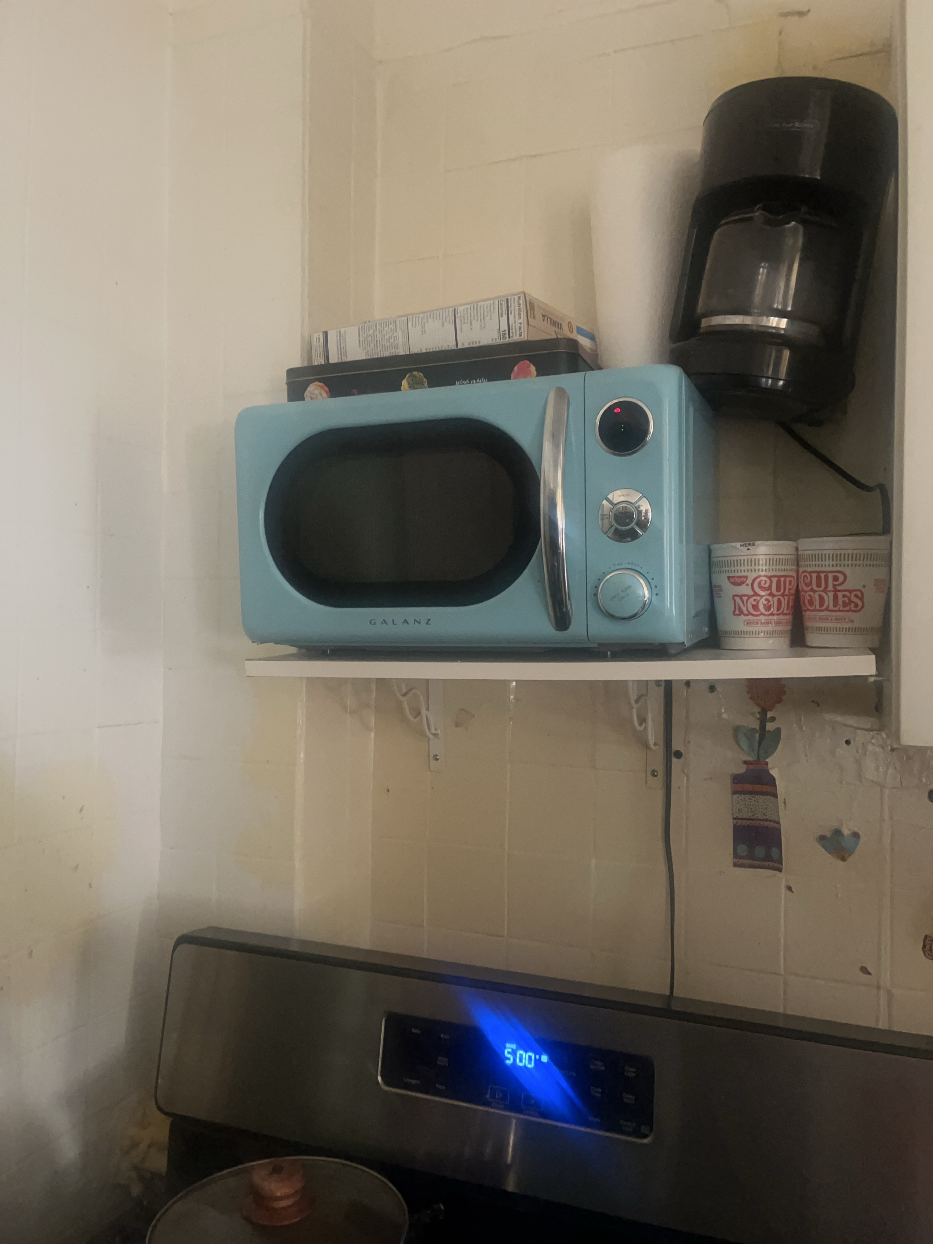 Galanz Retro Microwave - Blue thumbnail