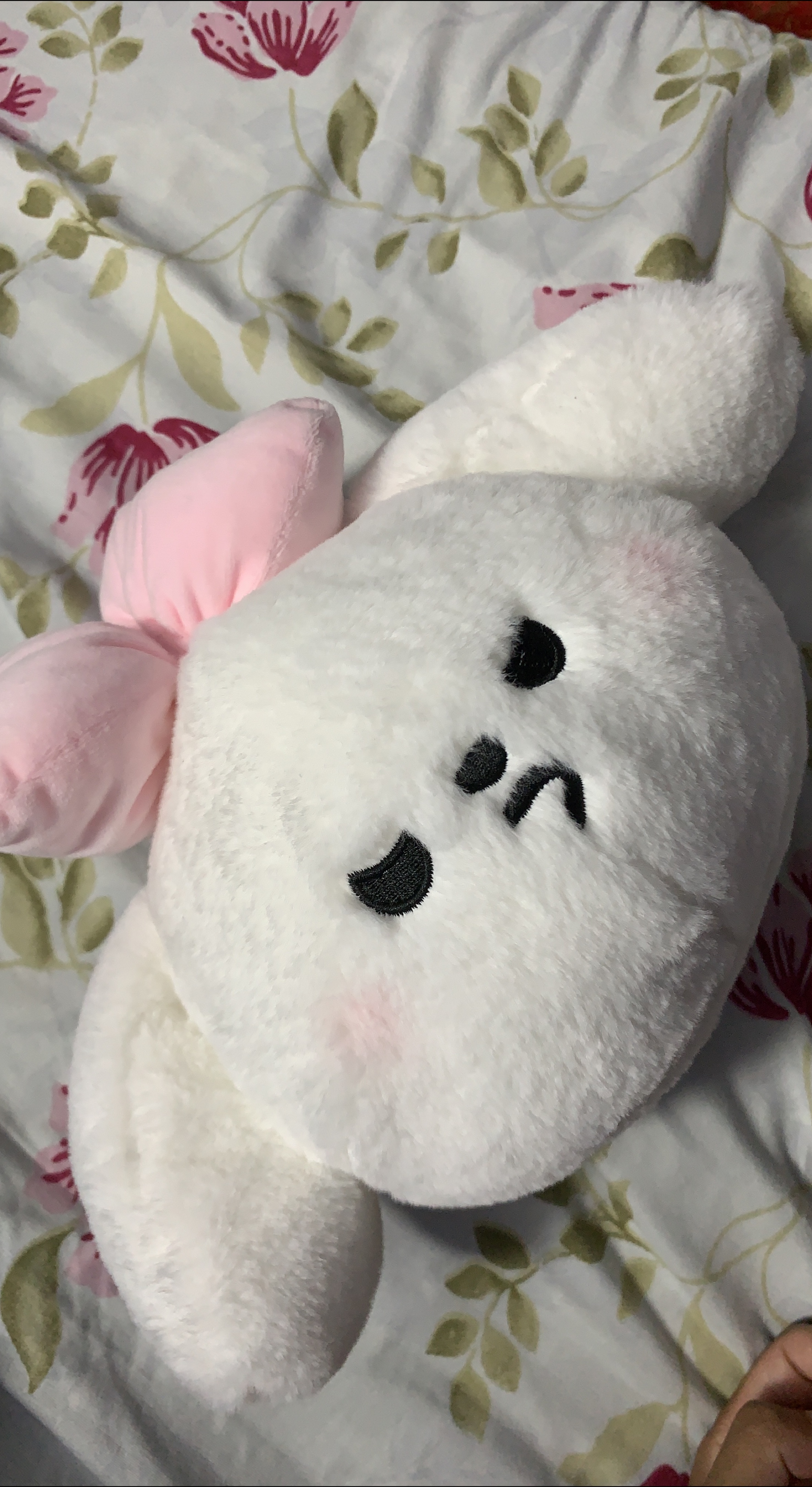 Cute White Plush Rabbit thumbnail