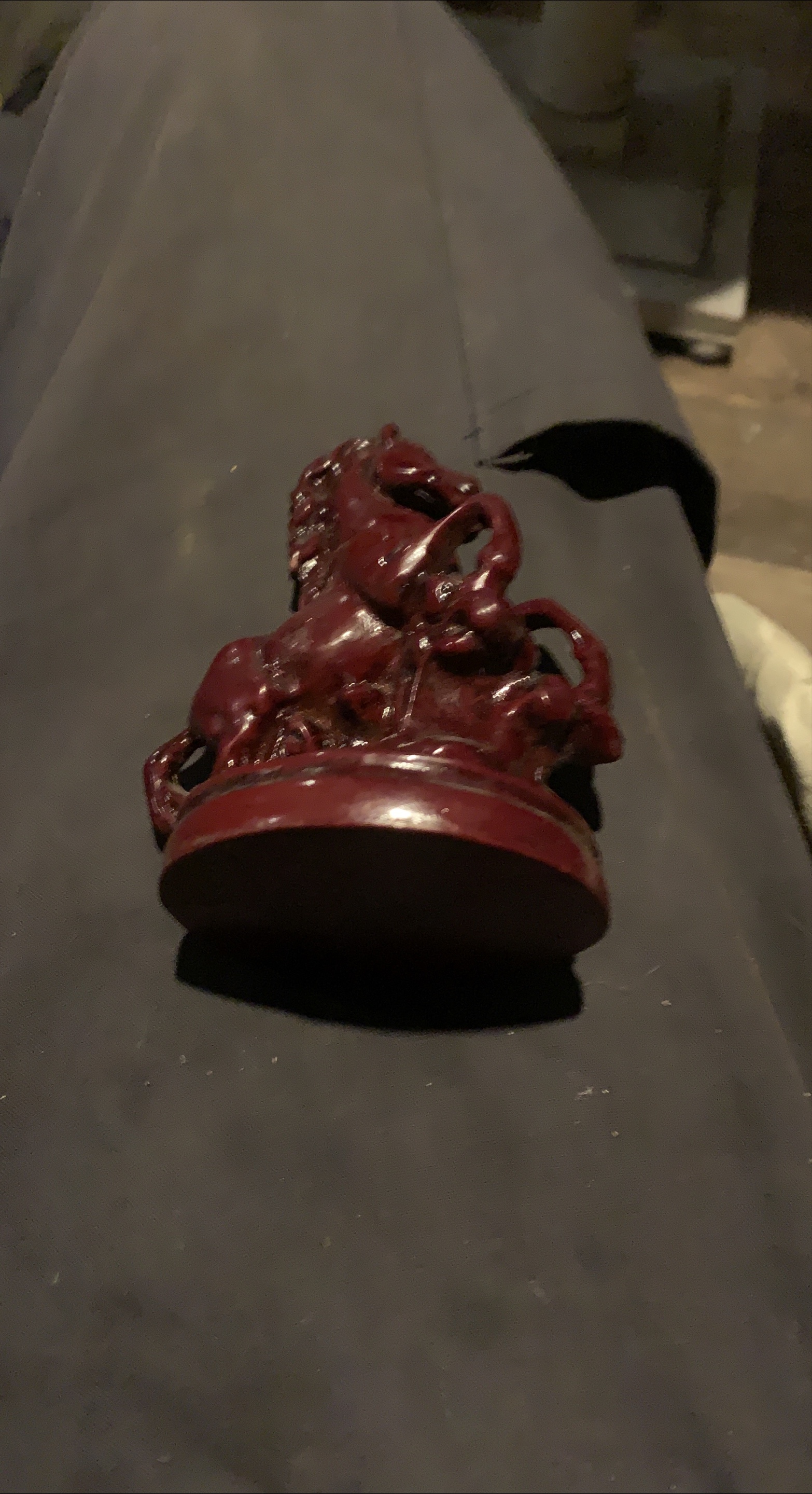 Red Horse Figurine thumbnail