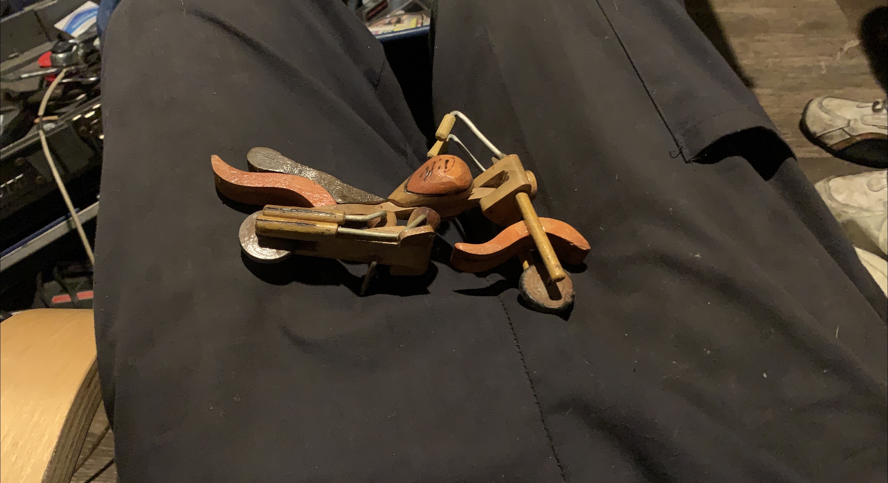 Wooden Motorcycle Model thumbnail