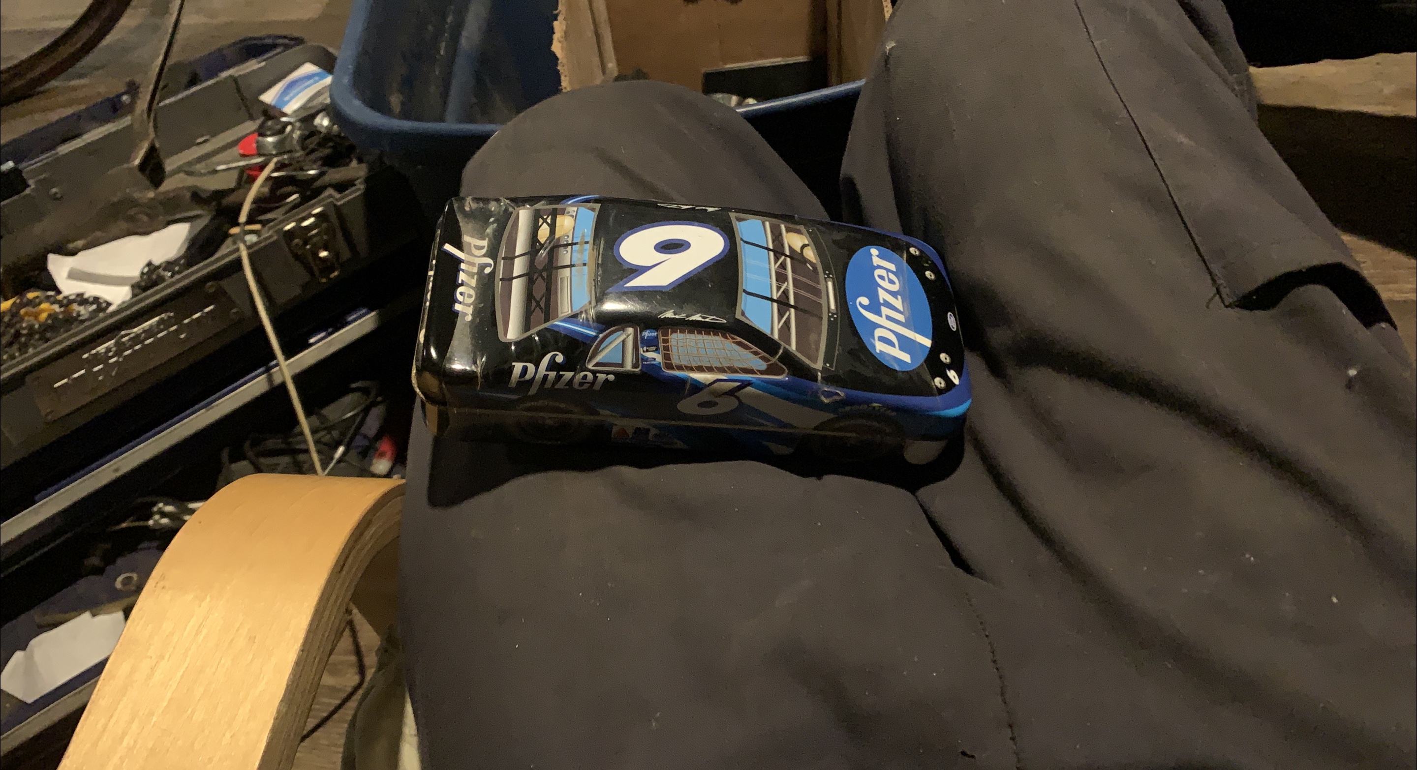 Pfizer #9 Racing Car thumbnail