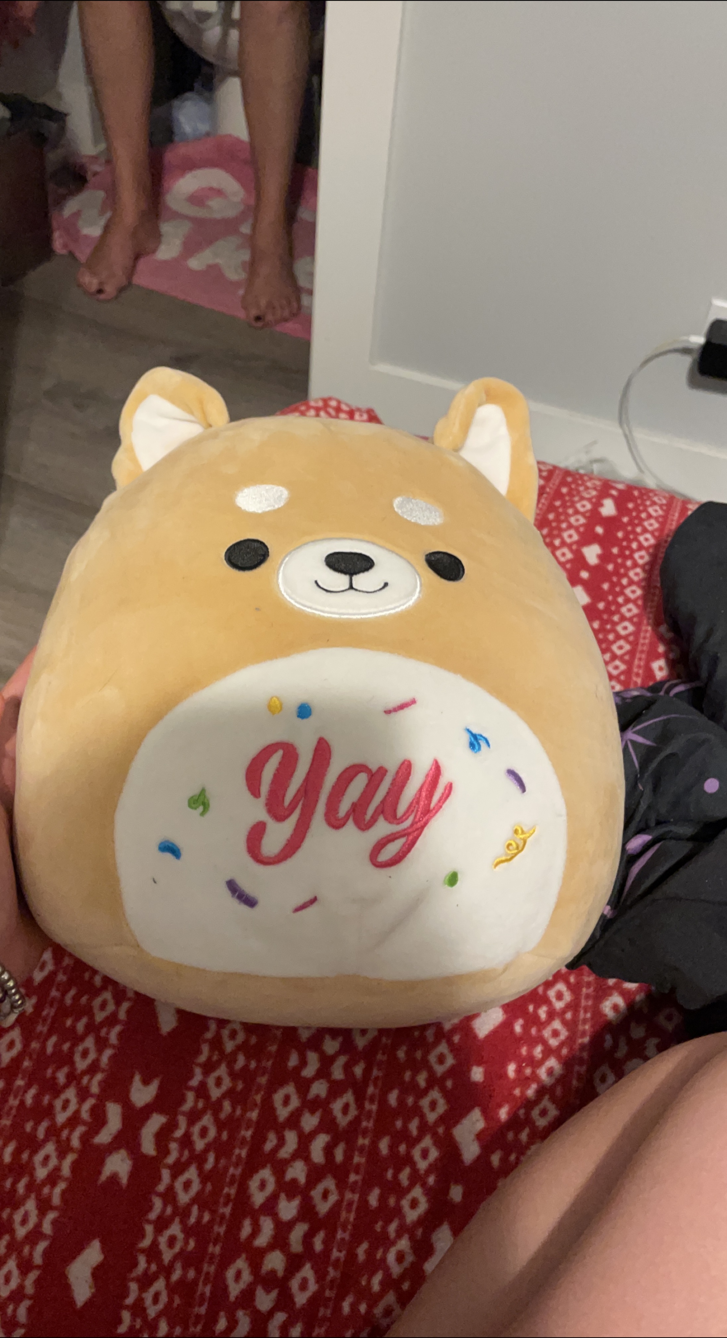 Squishmallows Shiba Inu Plush - "Yay" Design thumbnail