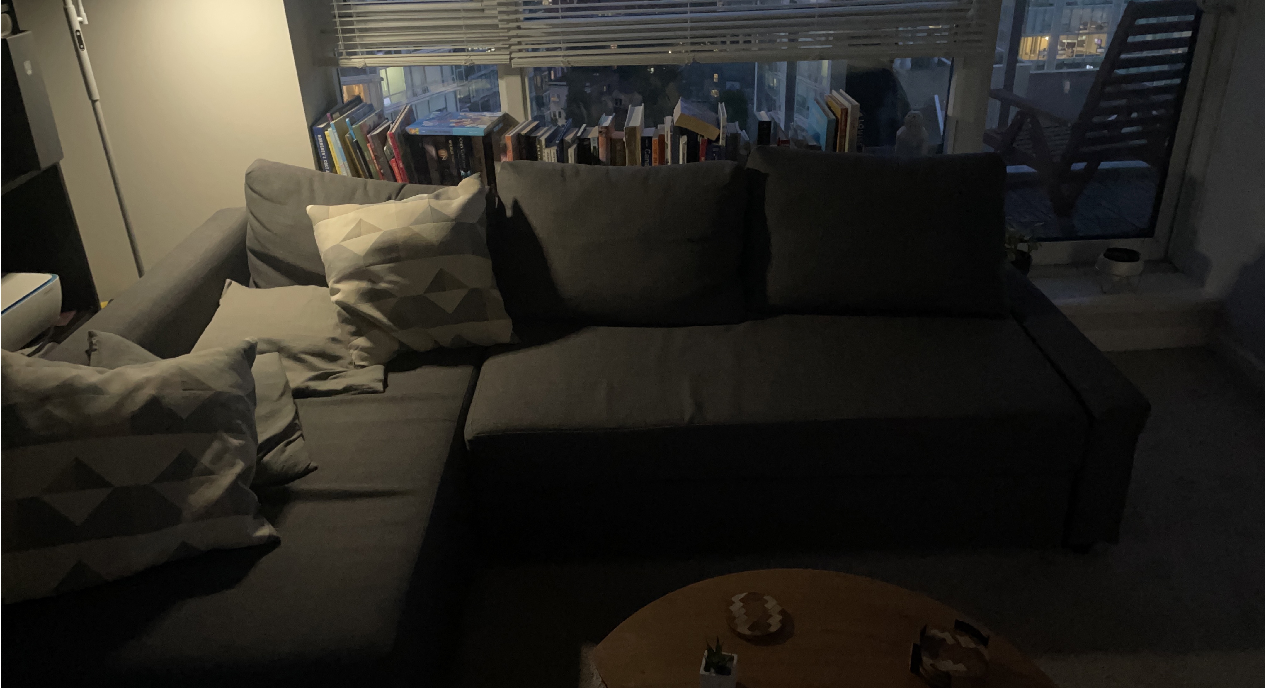 Dark Grey Sectional Sofa thumbnail
