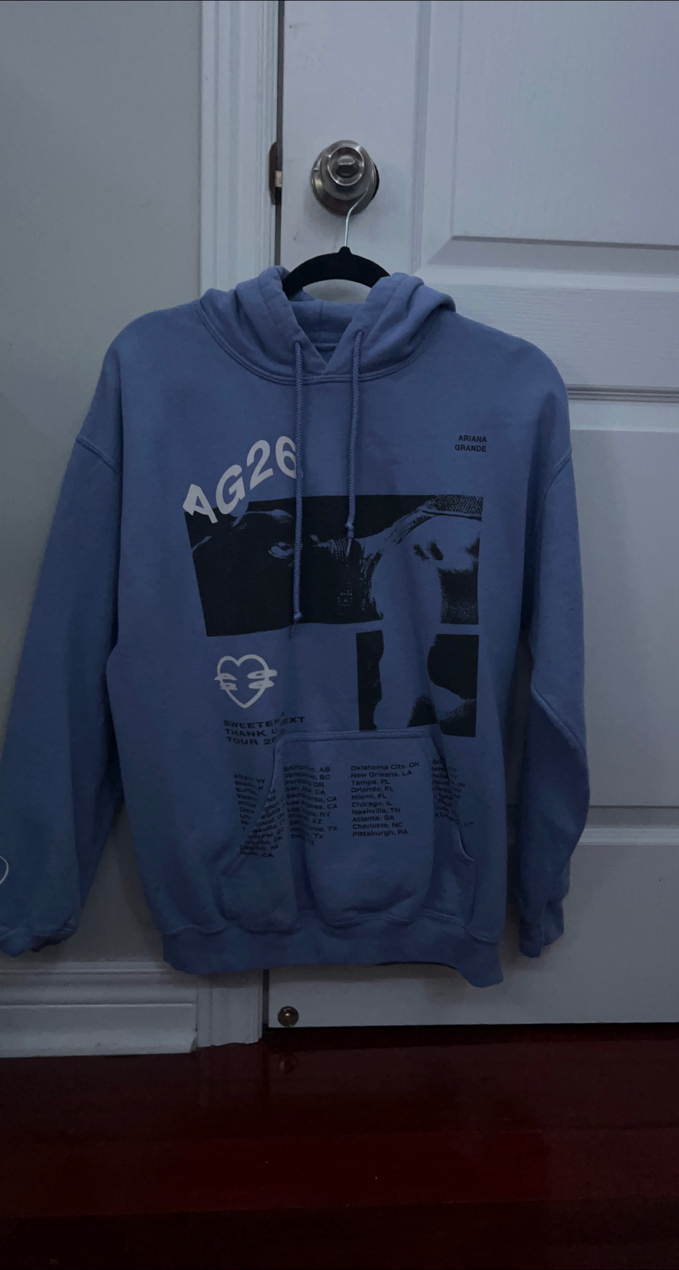 Ariana Grande Sweetener Tour 2019 Hoodie thumbnail