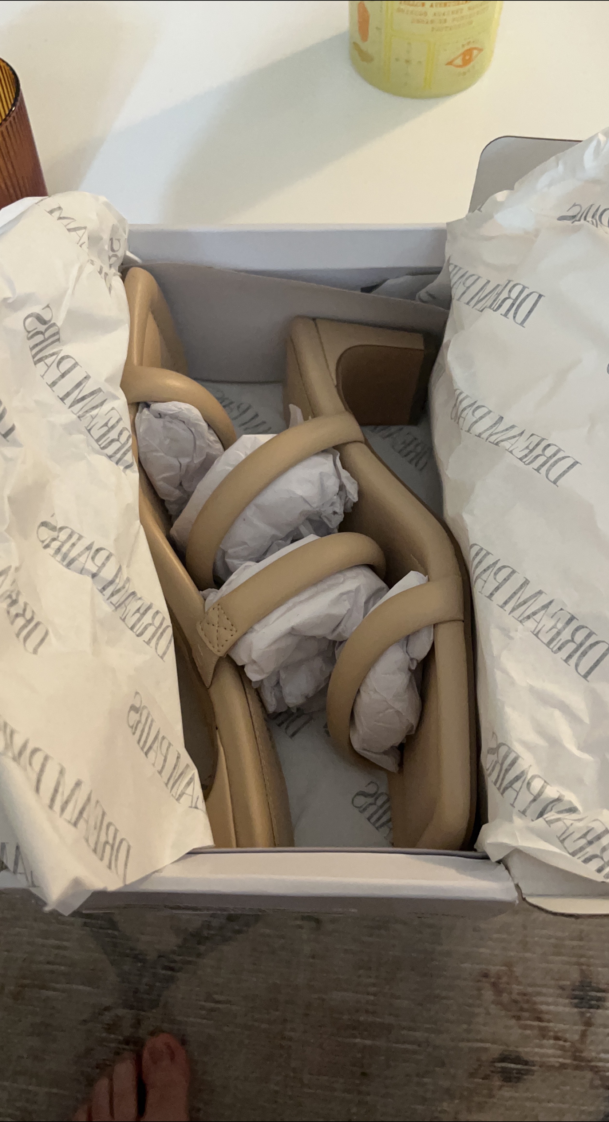 Dream Pairs Nude Heels - Size 7.5 thumbnail