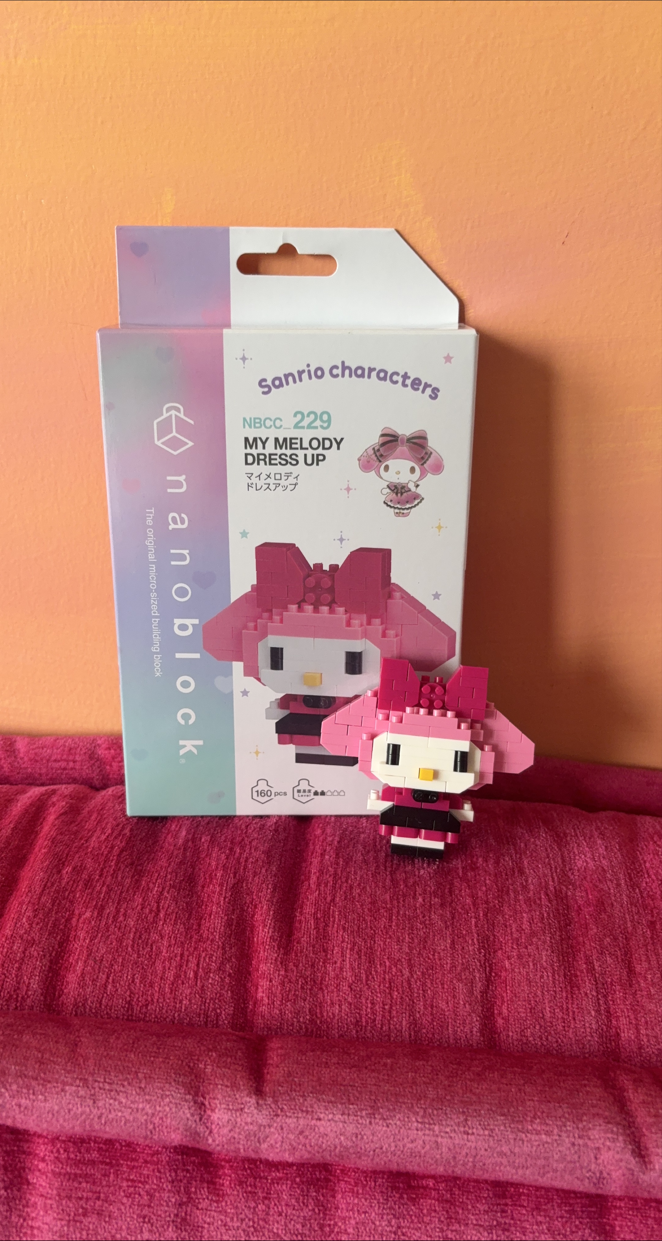 Nanoblock Sanrio My Melody Dress Up NBCC_229 thumbnail