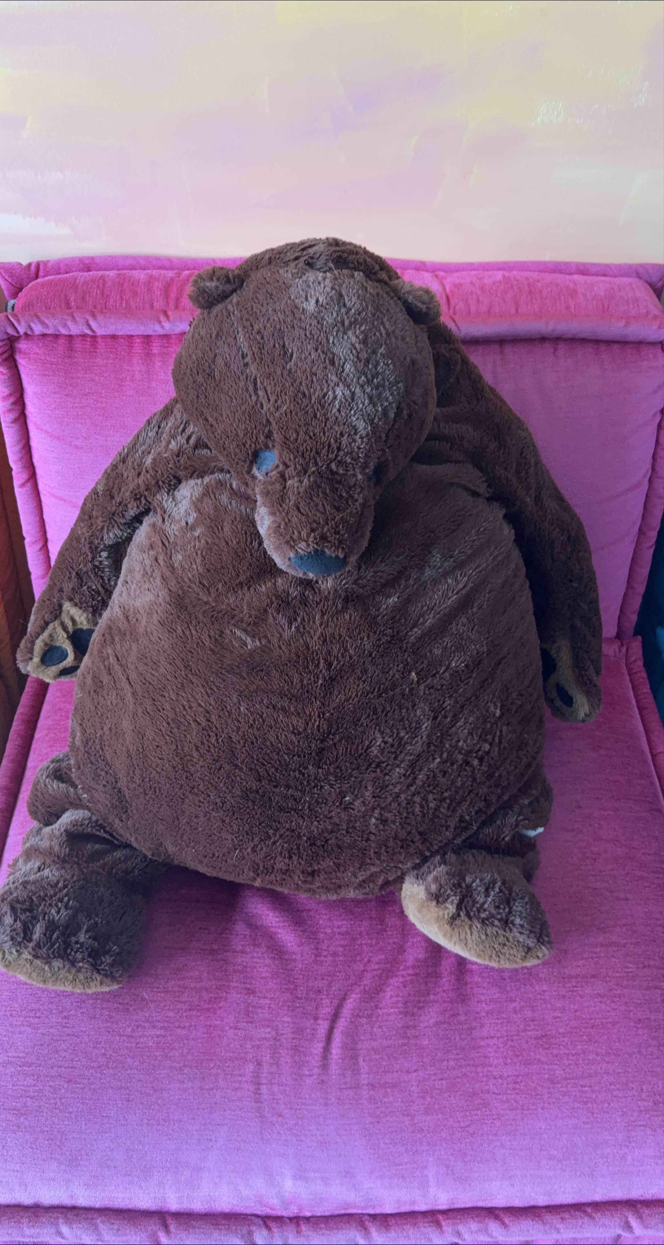 IKEA Djungelskog Brown Bear Plush thumbnail