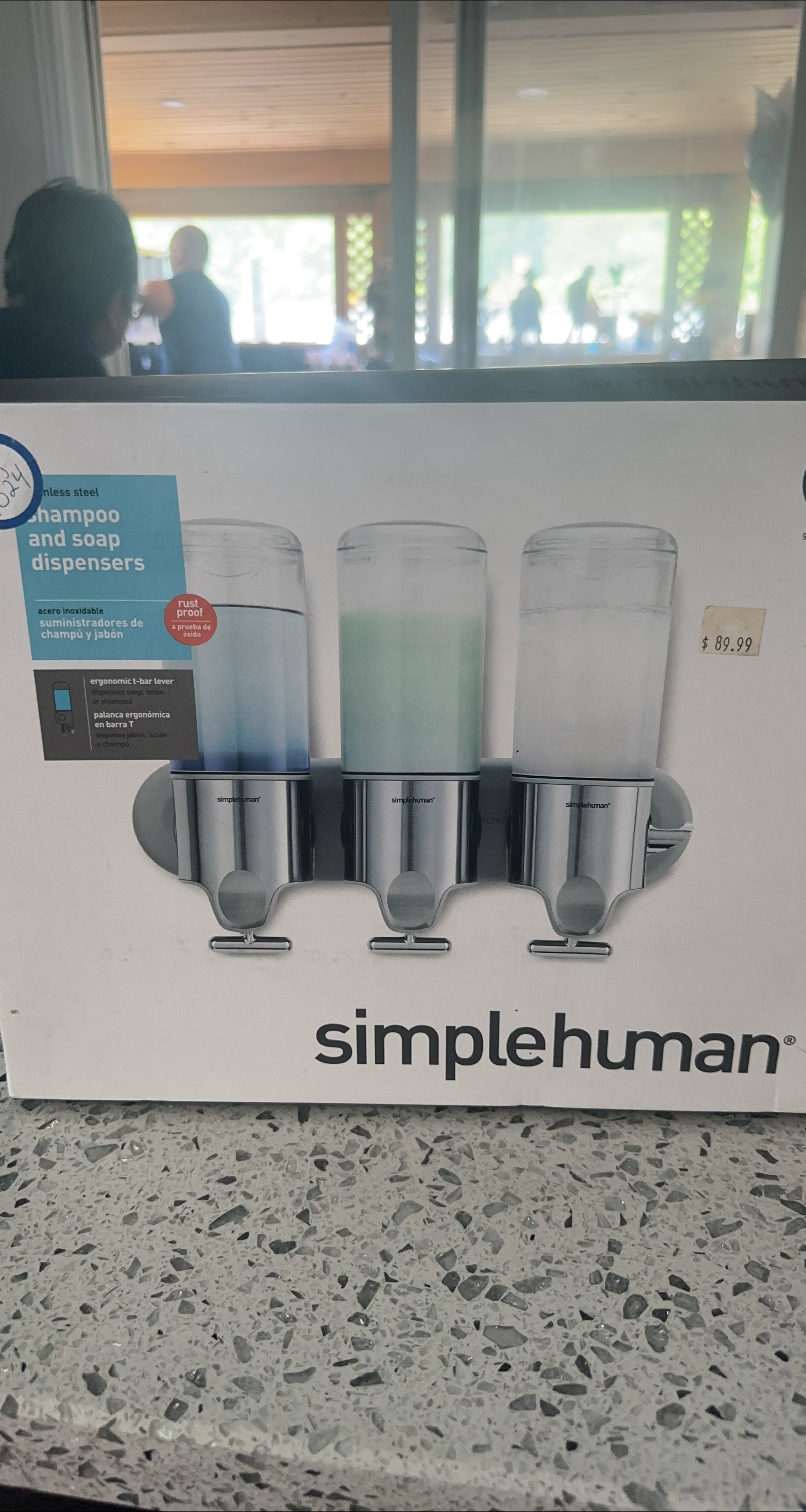 Simplehuman Stainless Steel Shampoo & Soap Dispensers thumbnail