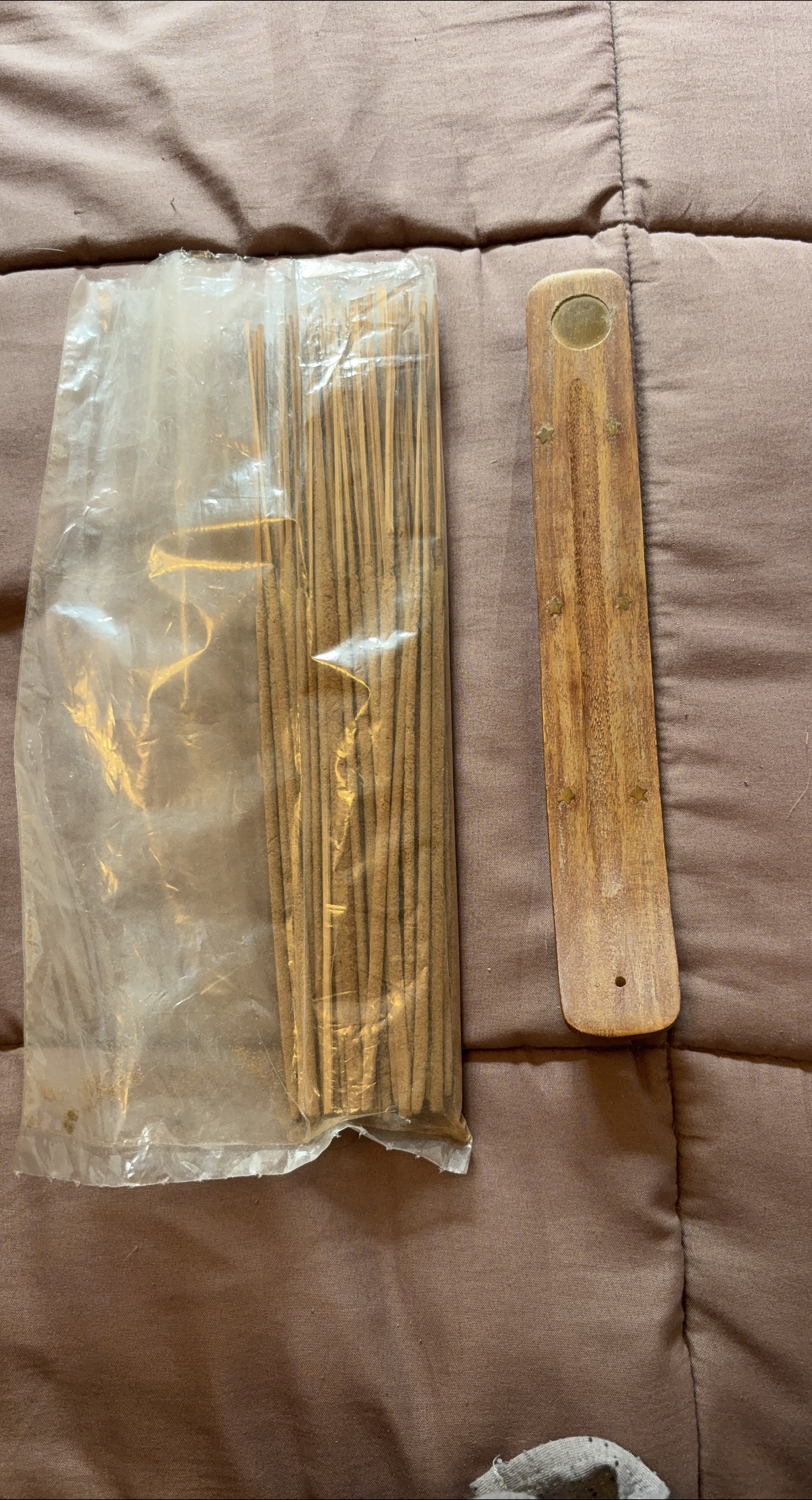 Incense Sticks with Wooden Holder thumbnail