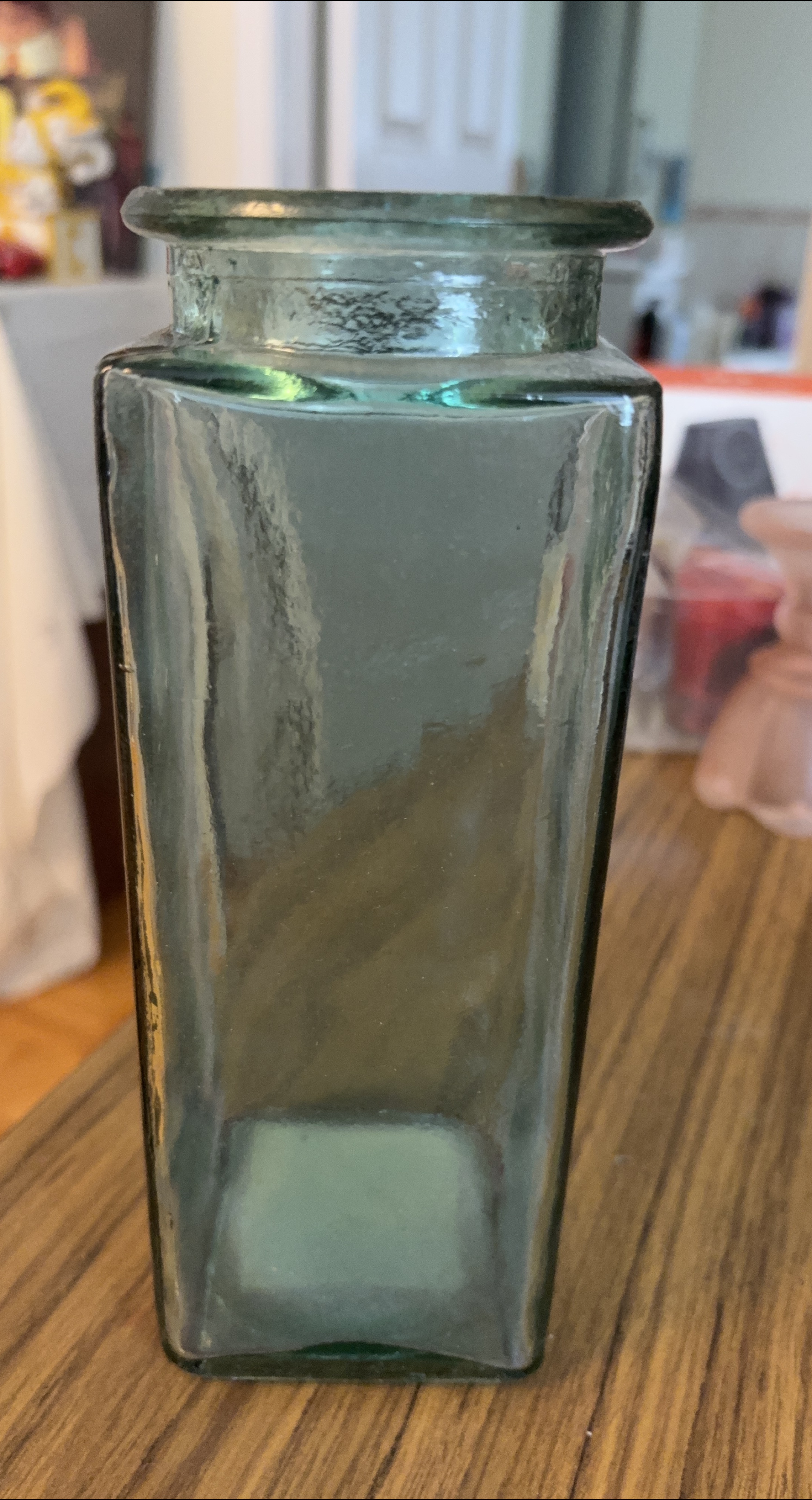 Green Glass Vase thumbnail
