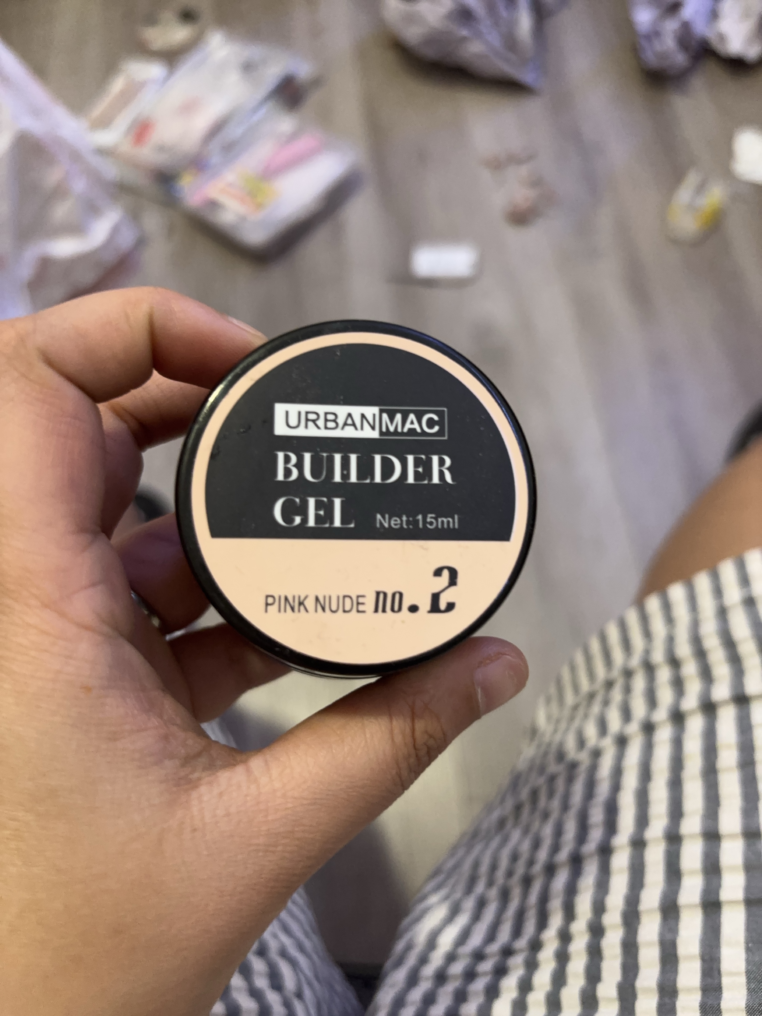 Urban Mac Builder Gel - Pink Nude No. 2 thumbnail