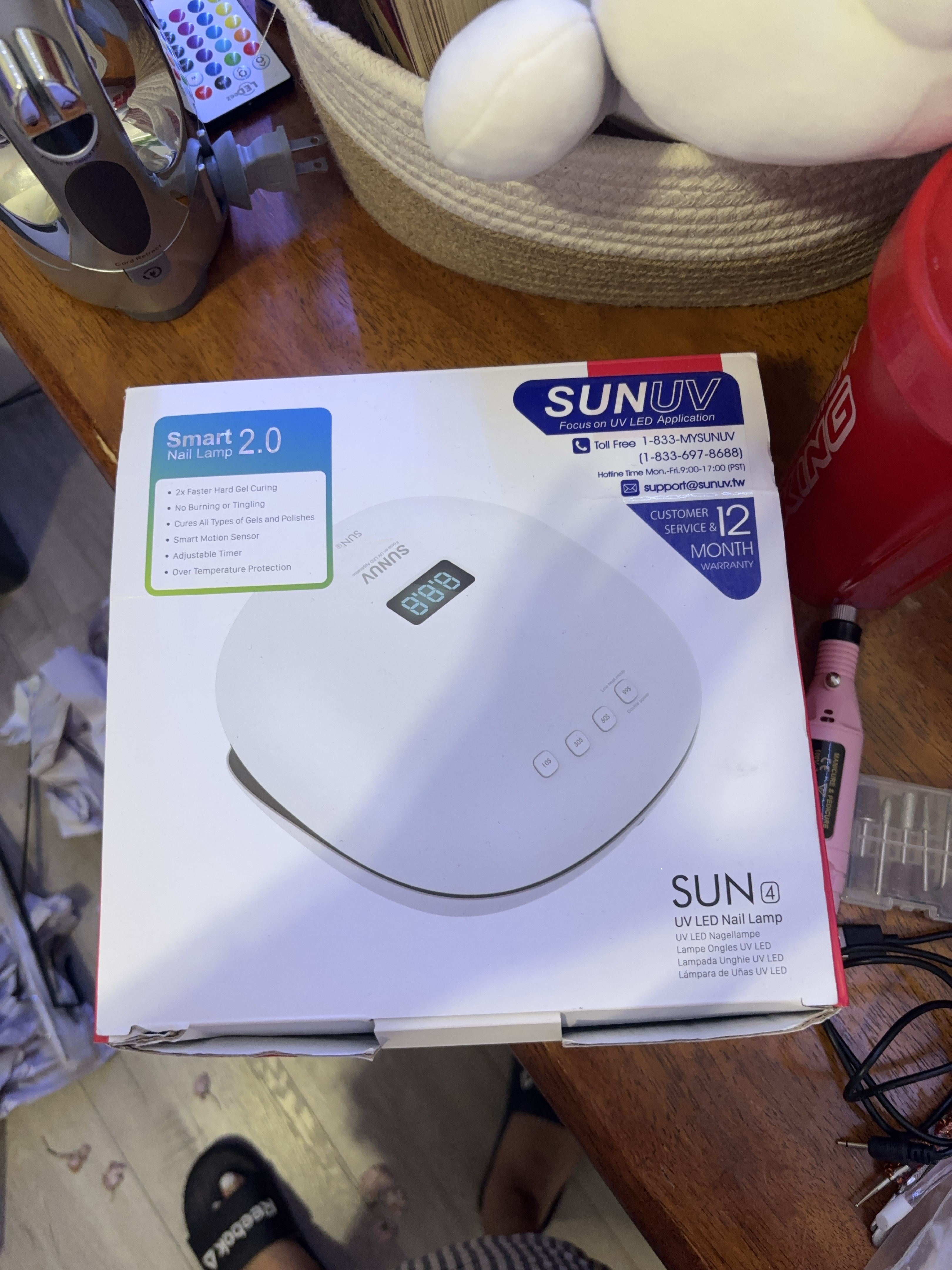 SUNUV SUN4 Smart 2.0 Nail Lamp - Like New!