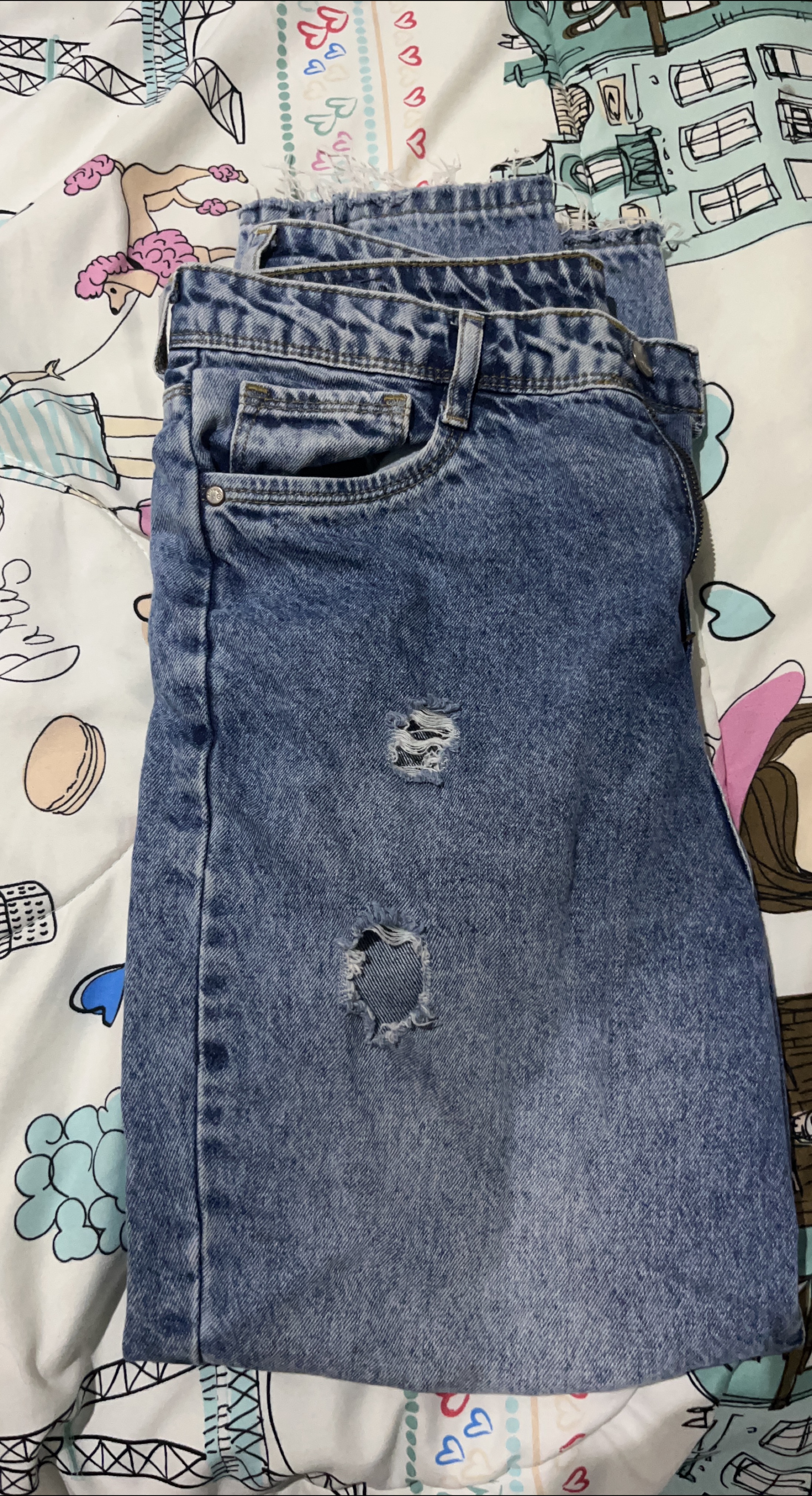 KRAKATAU Jeans, high rise mom fit , Size 10 thumbnail