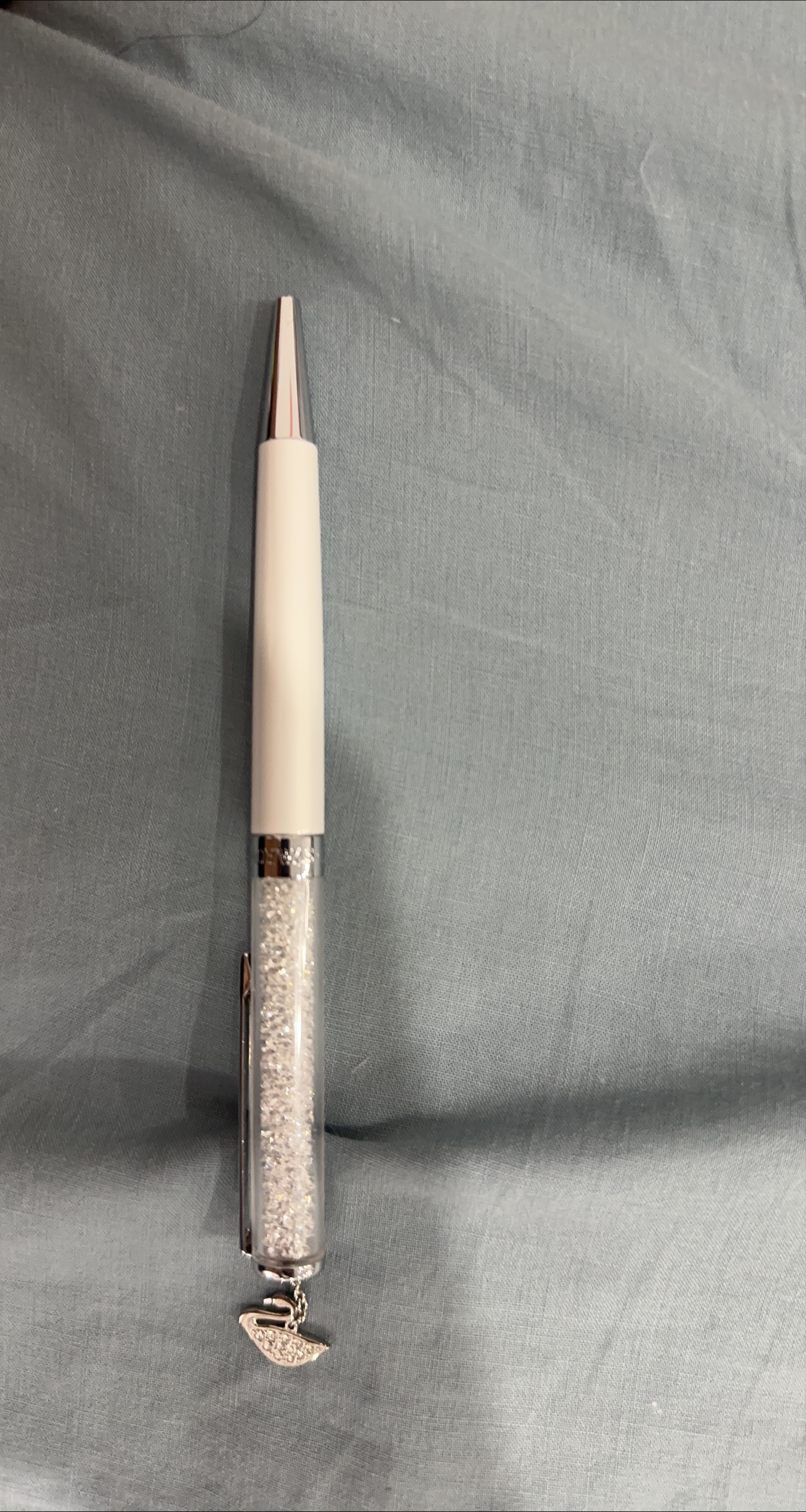 Swarovski Crystalline Gloss Ballpoint Pen - White thumbnail