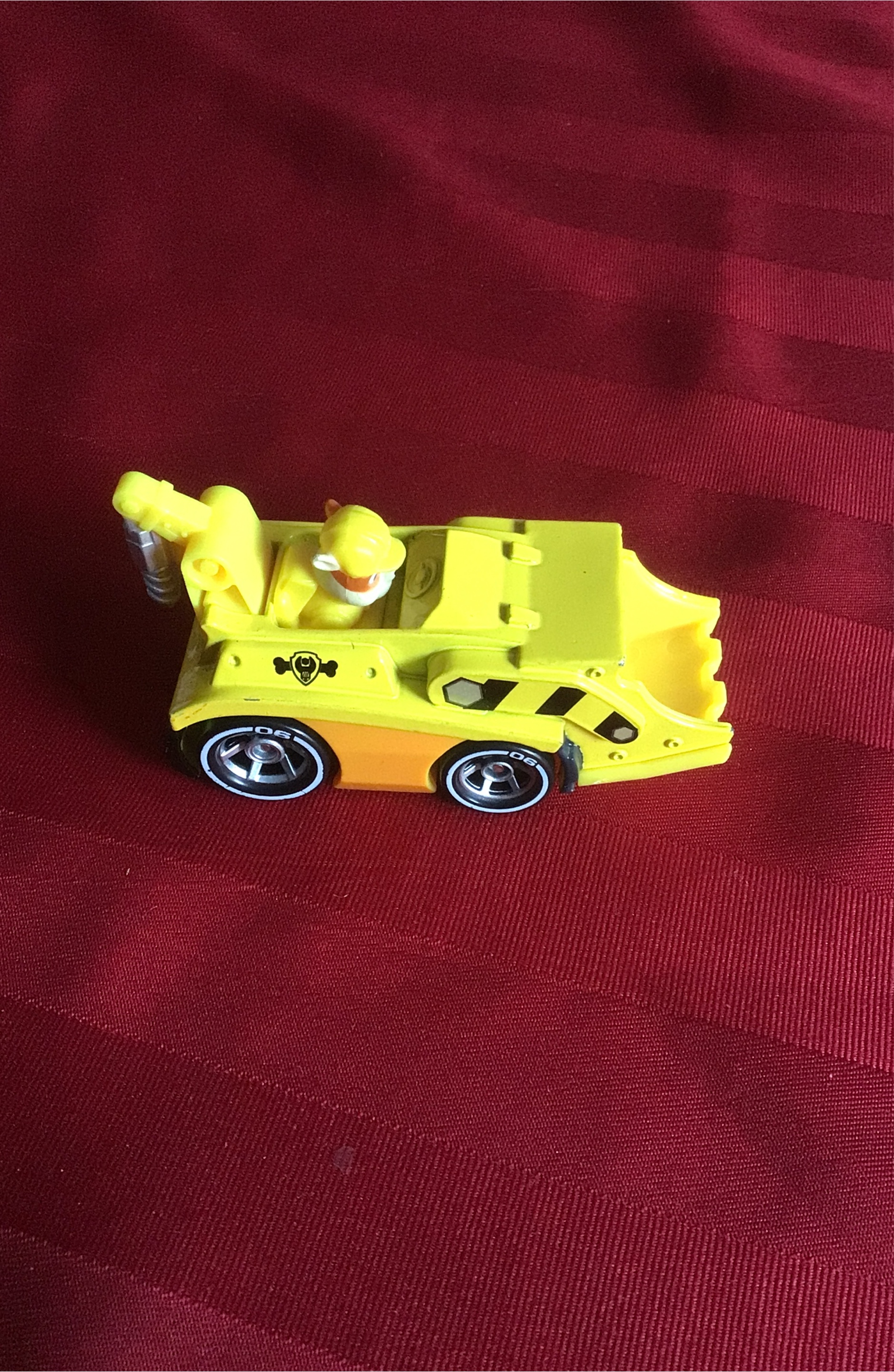 paw Patrol true metal rubble collectible diecast vehicle car
