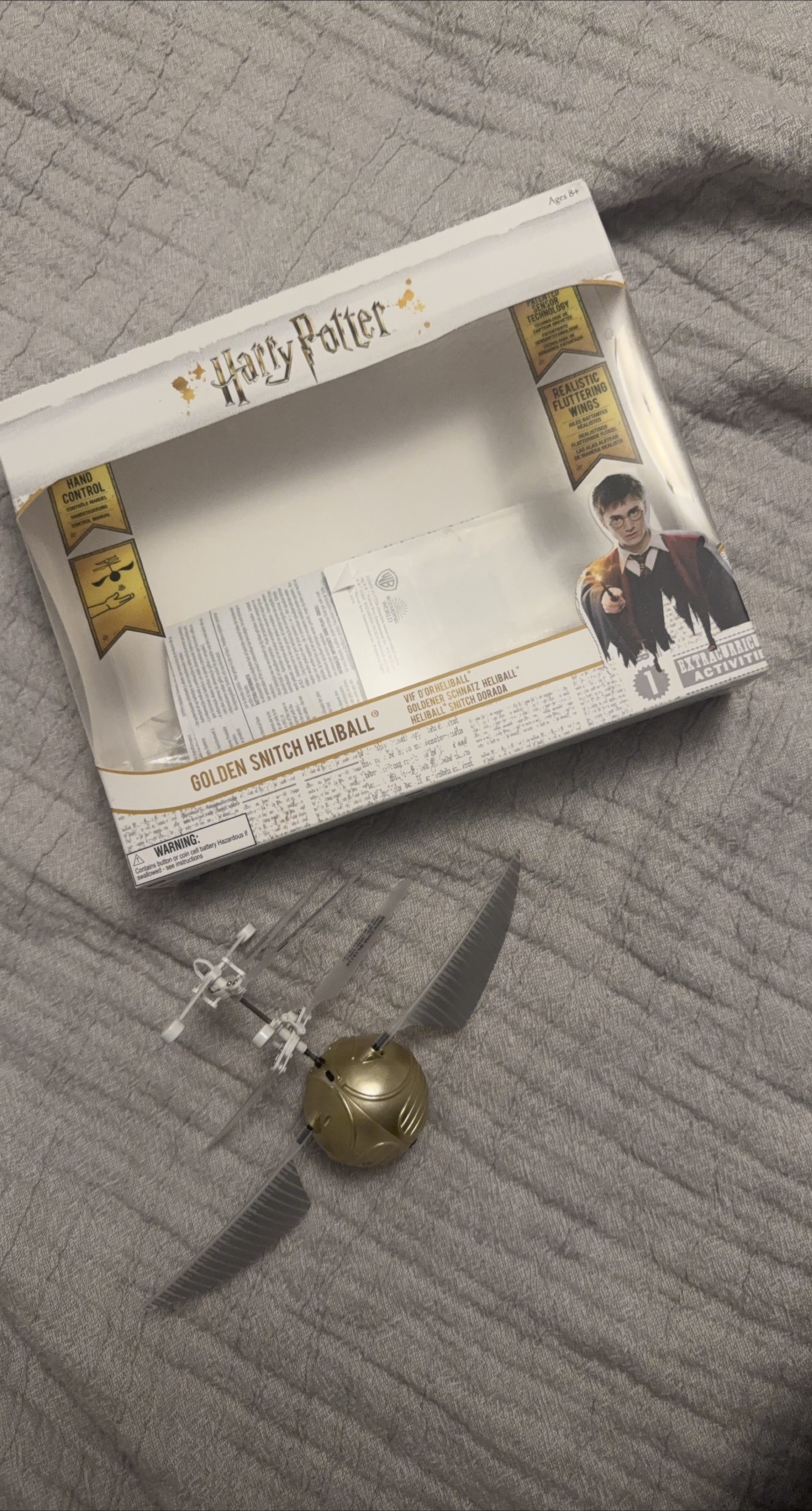 Harry Potter Golden Snitch Heliball thumbnail