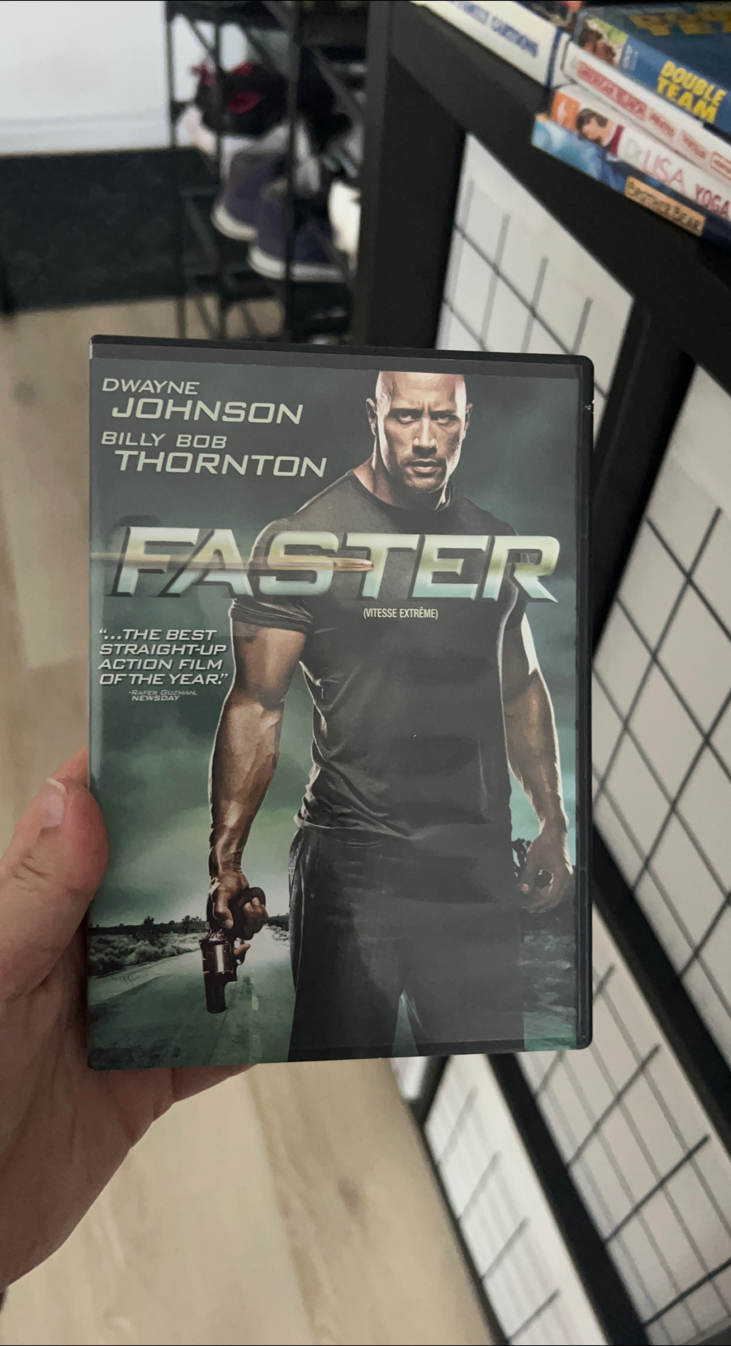 Faster DVD starring Dwayne Johnson thumbnail