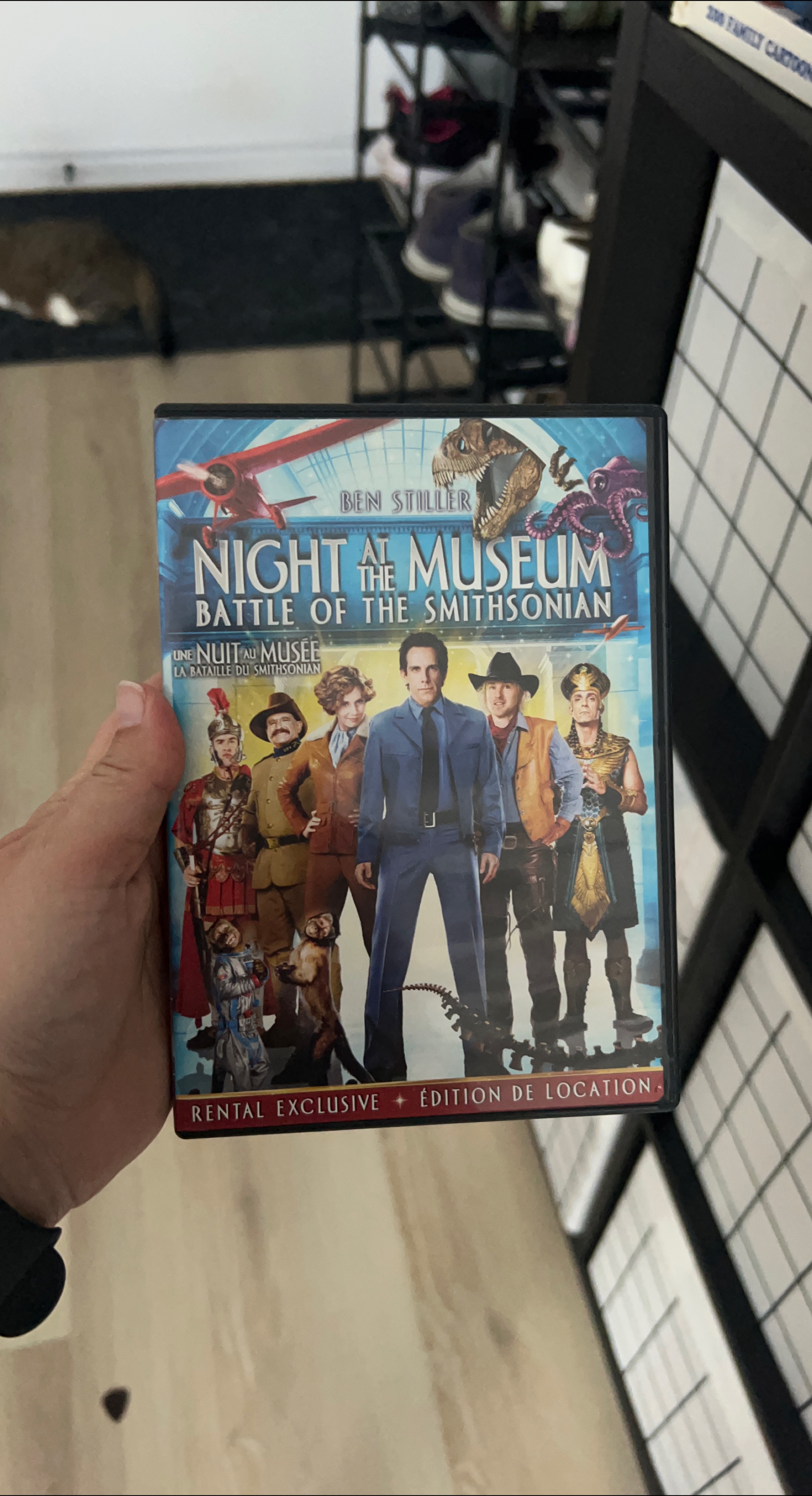 Night at the Museum: Battle of the Smithsonian DVD thumbnail